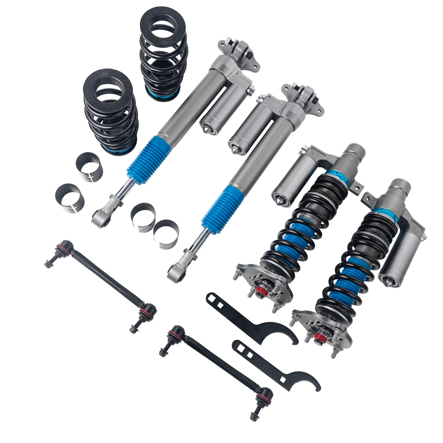 2-way Piggyback Reservoir Coilover forHonda Civic 10th Gen 2016-2021  PT022710 - Image 3