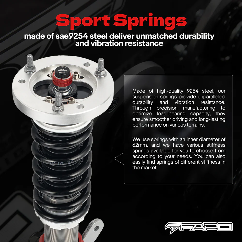 32-Level Damping Coilover For Chrysler 300C LX 2WD 2011-2023 PF069330 - Image 8