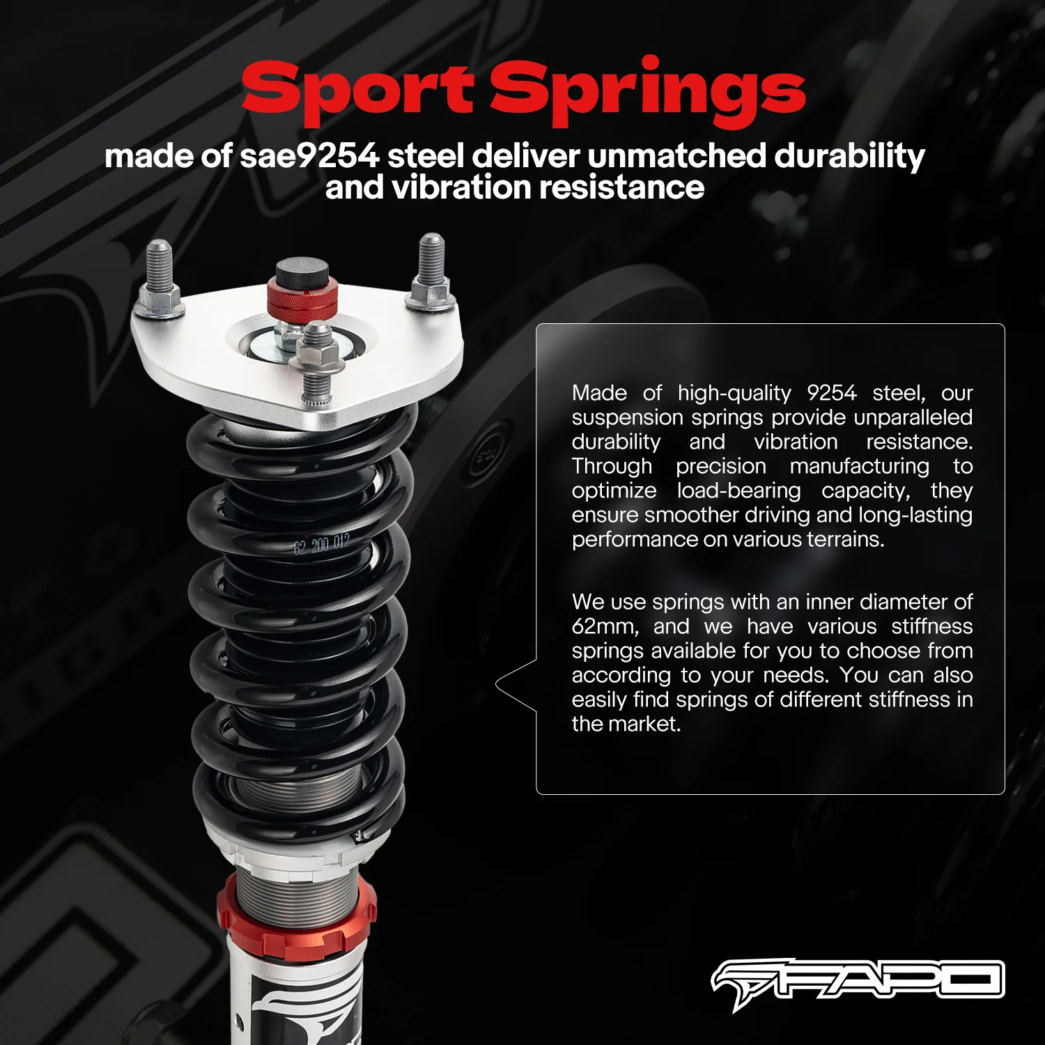 32-Level Damping Coilover for Lexus LS400 1st Gen XF10/UCF10 1989-1994 PF015230 - Image 7