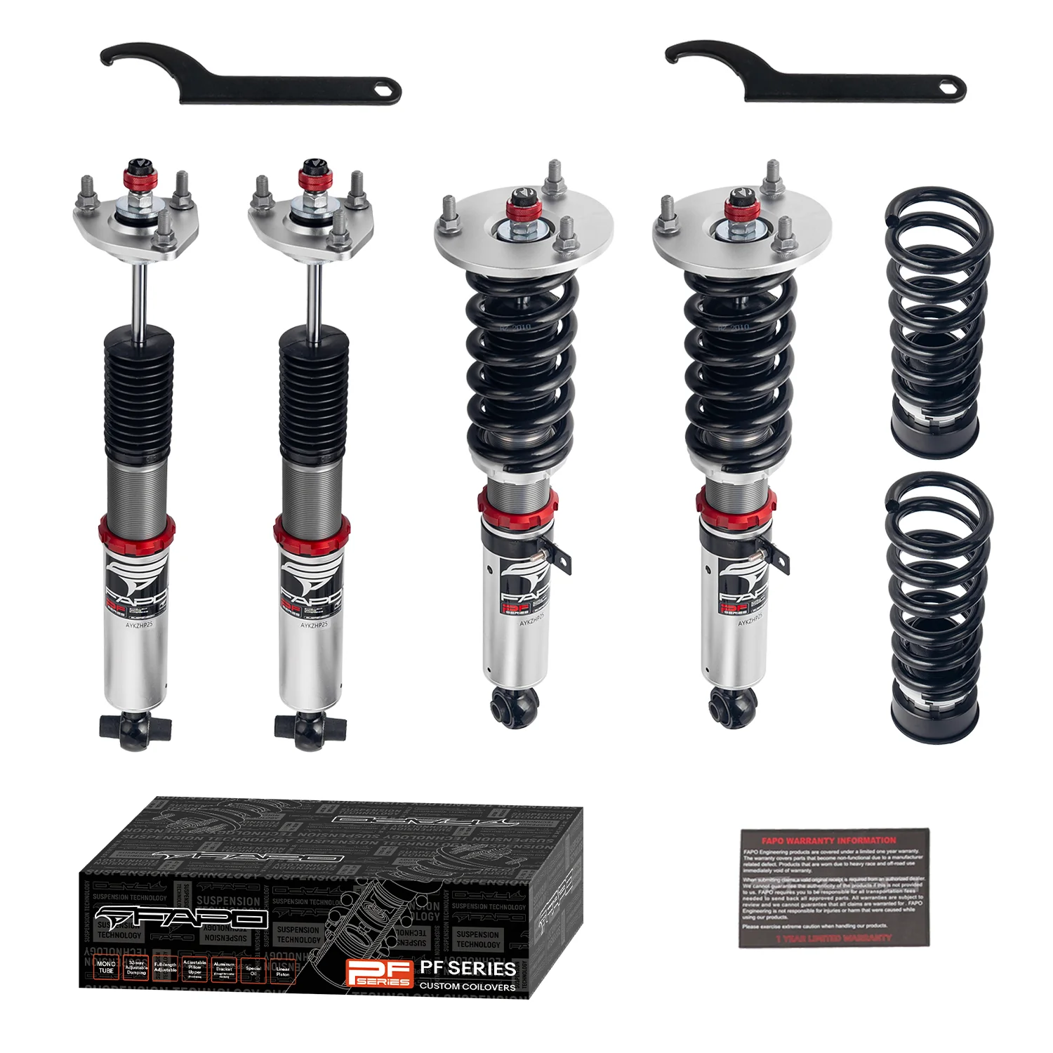 32-Level Damping Coilover For Lexus IS250/IS300/IS350 3rd GenRWD XE30/GSE30/GSE31 2013-2016 PF075130