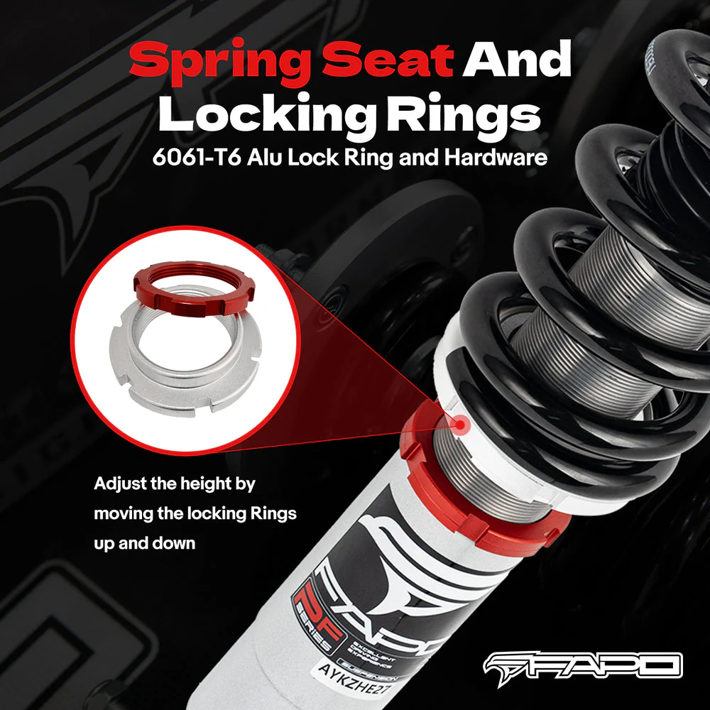 32-Level Damping Coilover For Honda Accord 7th Gen CM 2003-2007 / Acura TSX CL9 2004-2008 PF012330 - Image 5