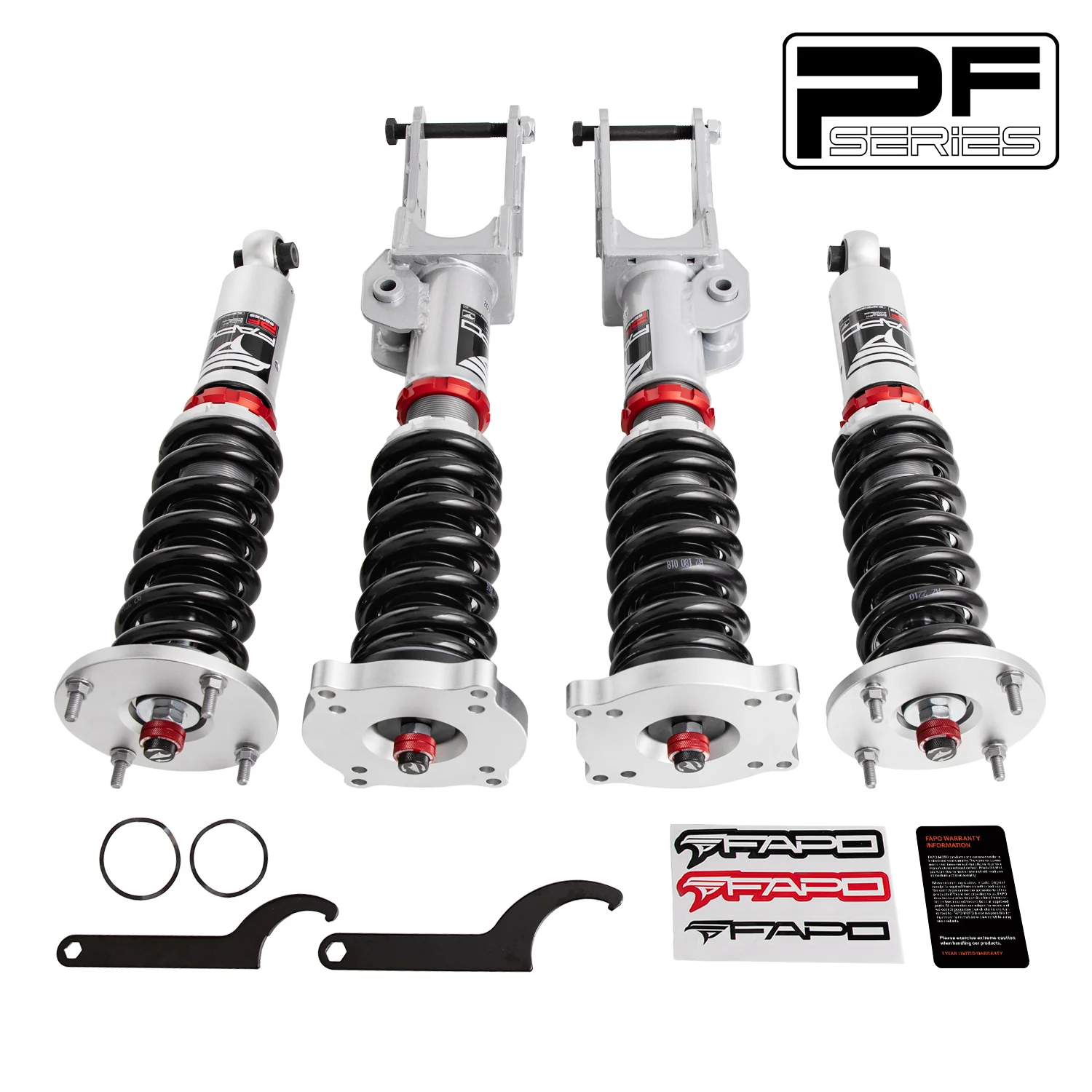 32-Level Damping Coilover For Volkswagen Touareg 1st Gen 7L 2002-2010 PF091930 - Image 10