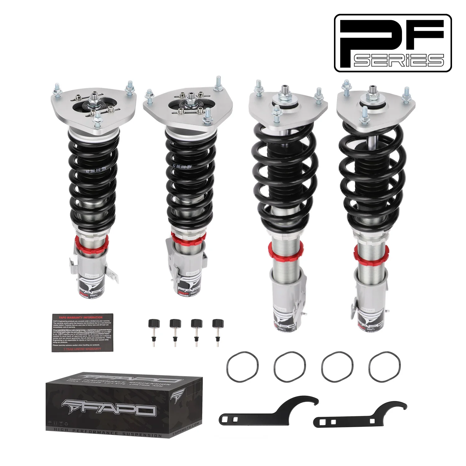 32-Way Adjustable Damping Coilover for Volkswagen Jetta MK7/A7/MQB 2019+ & Golf GTI MK7/A7/MQB 2012-2020 PF004830 - Image 20