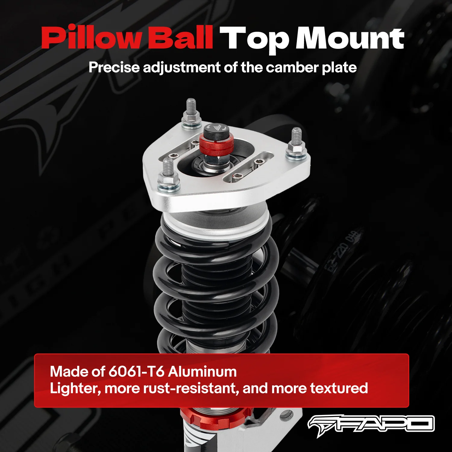 32-Way Adjustable Damping Coilover for Volkswagen Jetta MK7/A7/MQB 2019+ & Golf GTI MK7/A7/MQB 2012-2020 PF004830 - Image 5