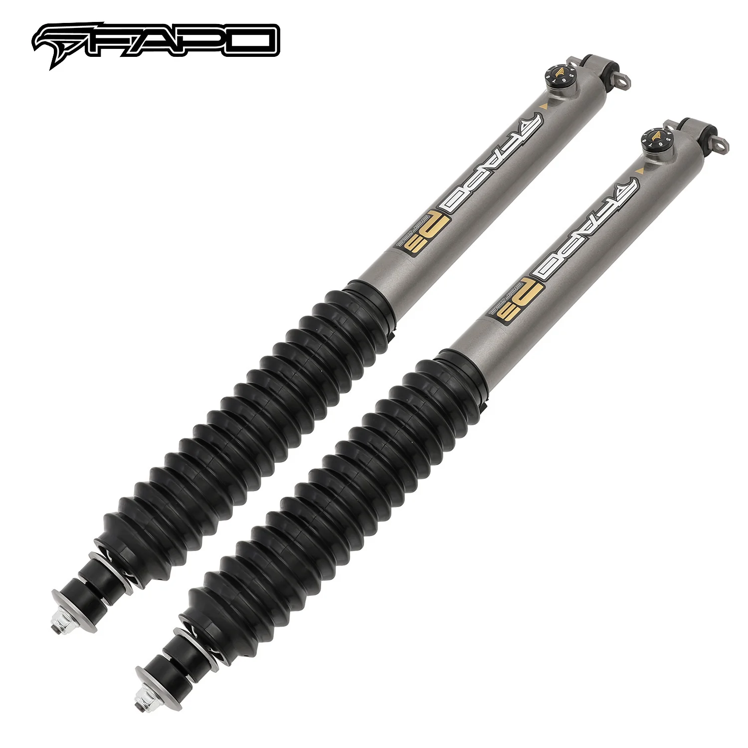 8-Stage Front 3.5-4 in Lift Shocks for 2020-2021 Jeep Gladiator JT PA391830 - Image 8