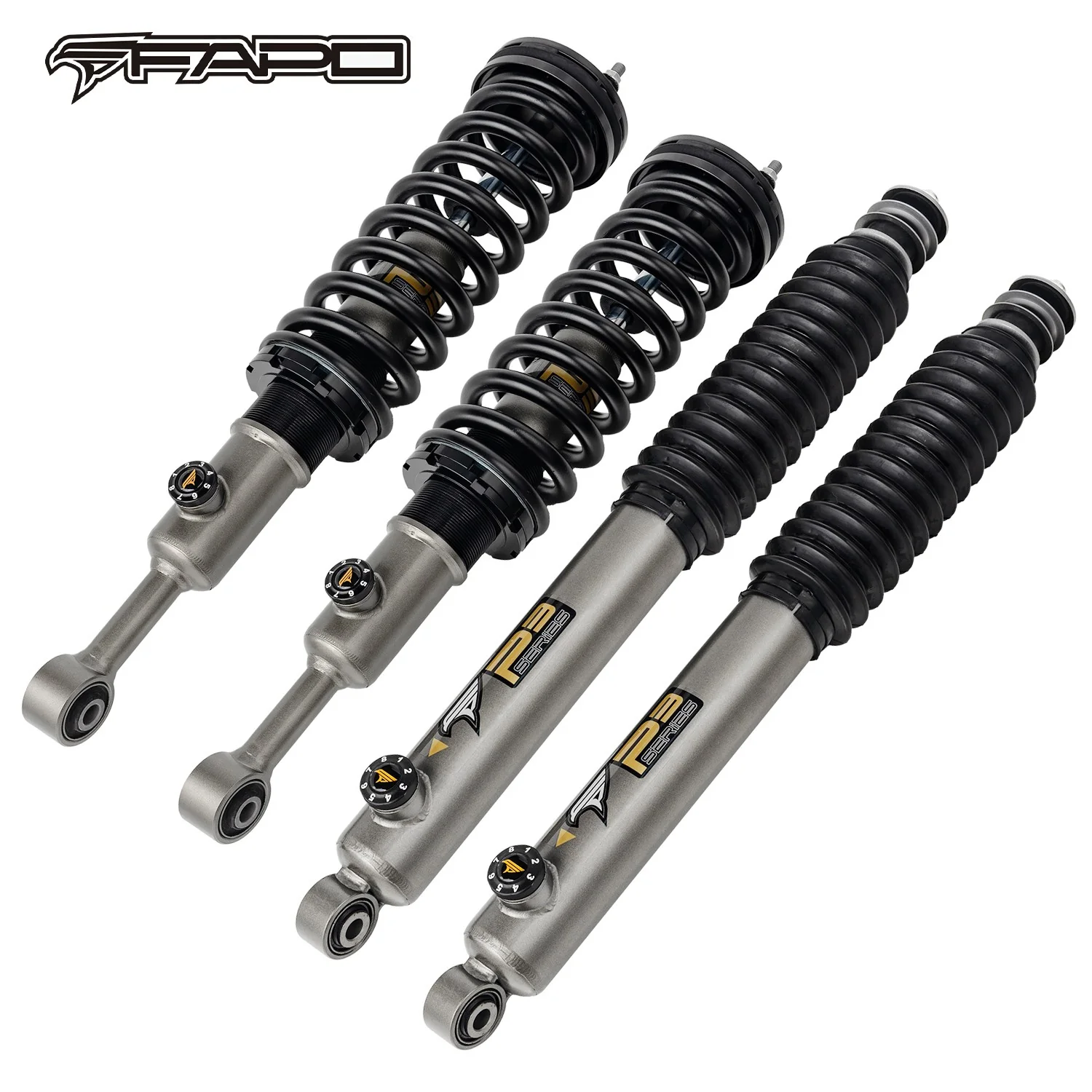 8-Stage Full Set 0-2 in Lift Struts for Toyota Tacoma 2005-2021 PA164230 PA264230