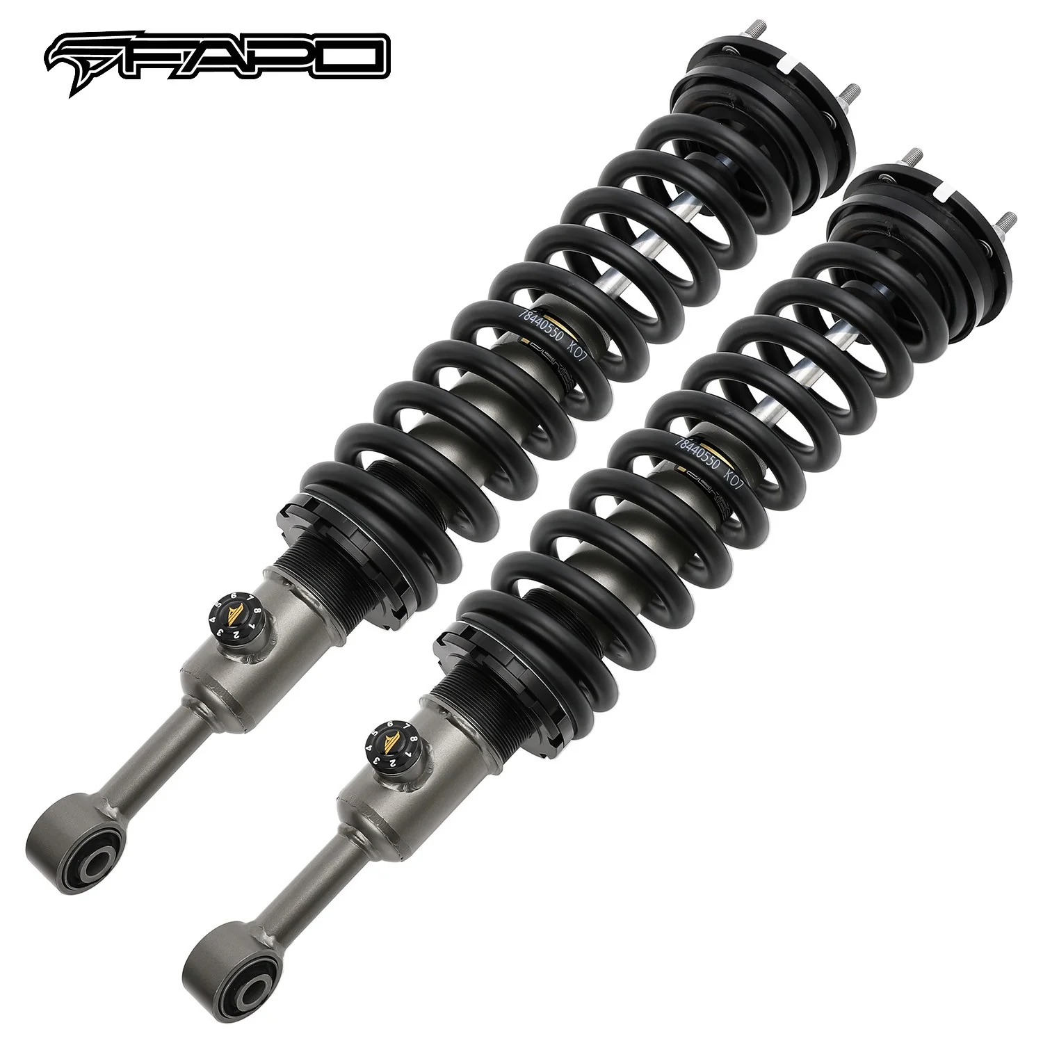 8-Stage Full Set 0-2 in Lift Struts for Toyota Tundra 2007-2021 PA165630 PA265630 - Image 9