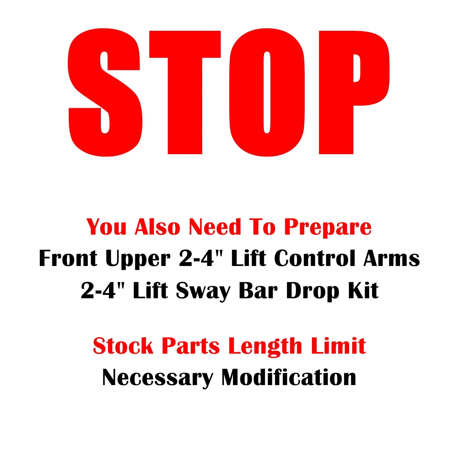 8-Stage Full Set 3-3.5 in Lift Struts for Toyota Tundra 2007-2021 PA165631  PA265631 - Image 23