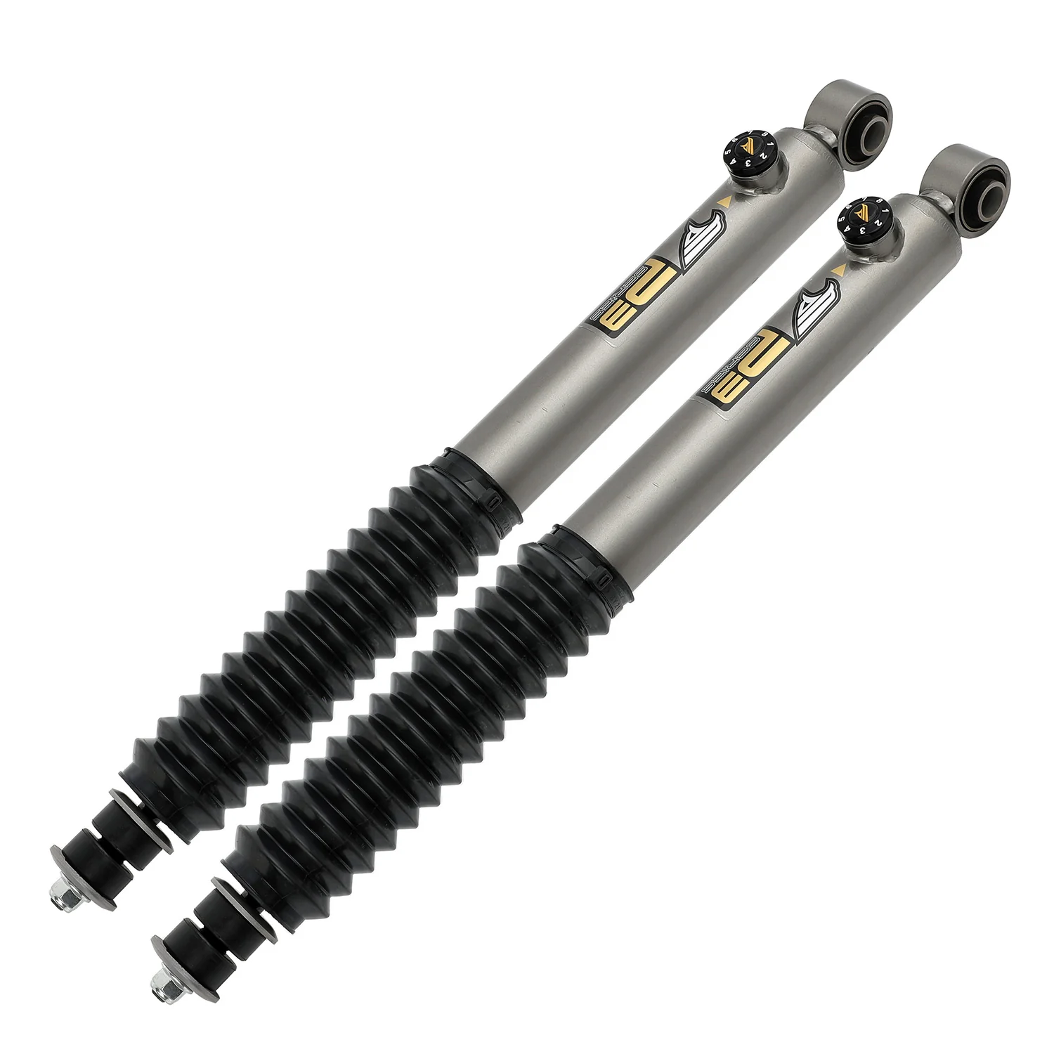 8-Stage Rear 2-3 in Lift Shocks for 2003-2021 Toyota Land Cruiser Prado 4Runner FJ CRUISER PA292430 - Image 16
