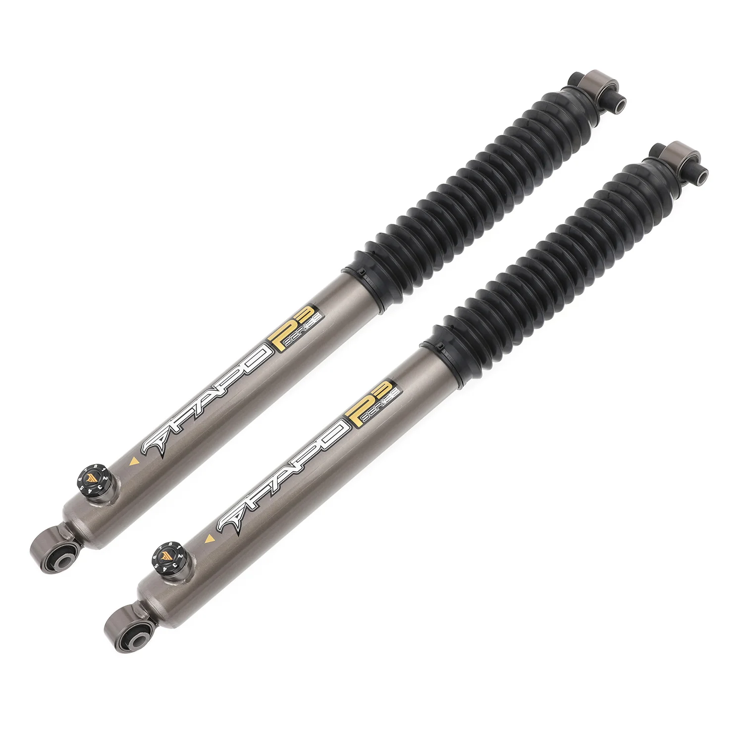 8-Stage Rear 2-3 in Lift Shocks for 2018-2021 Jeep Wrangler JL PA262630