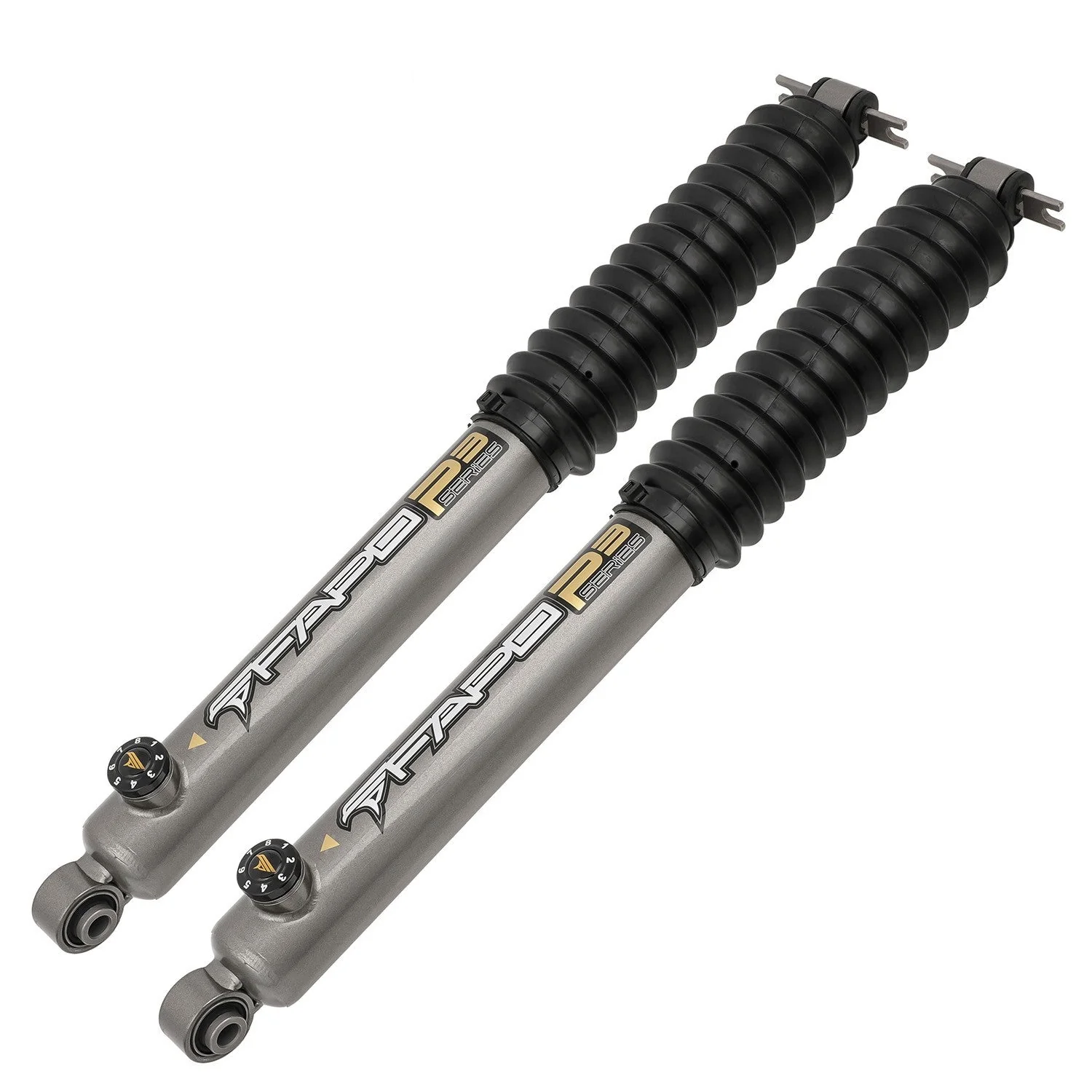 8-Stage Rear 3.5-6 in Lift Shocks for 1997-2006 Jeep Wrangler PA391632