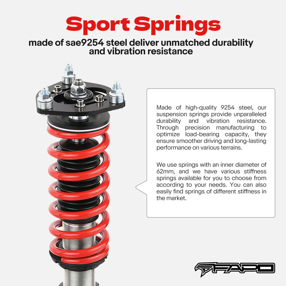 Coilover for Toyota Corolla 1988-2002 PS005510 - Image 6