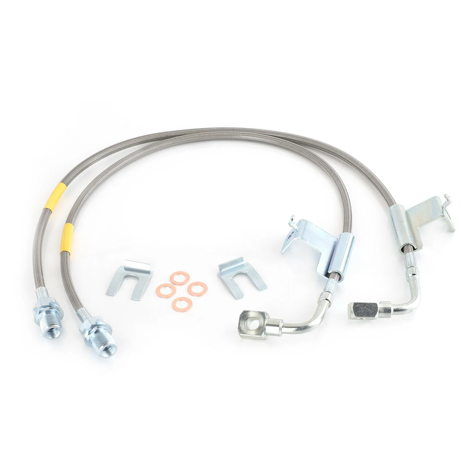 Extended SS Brake Line (FRONT) for 87-91 Blazer Suburban Jimmy 4-6  lift