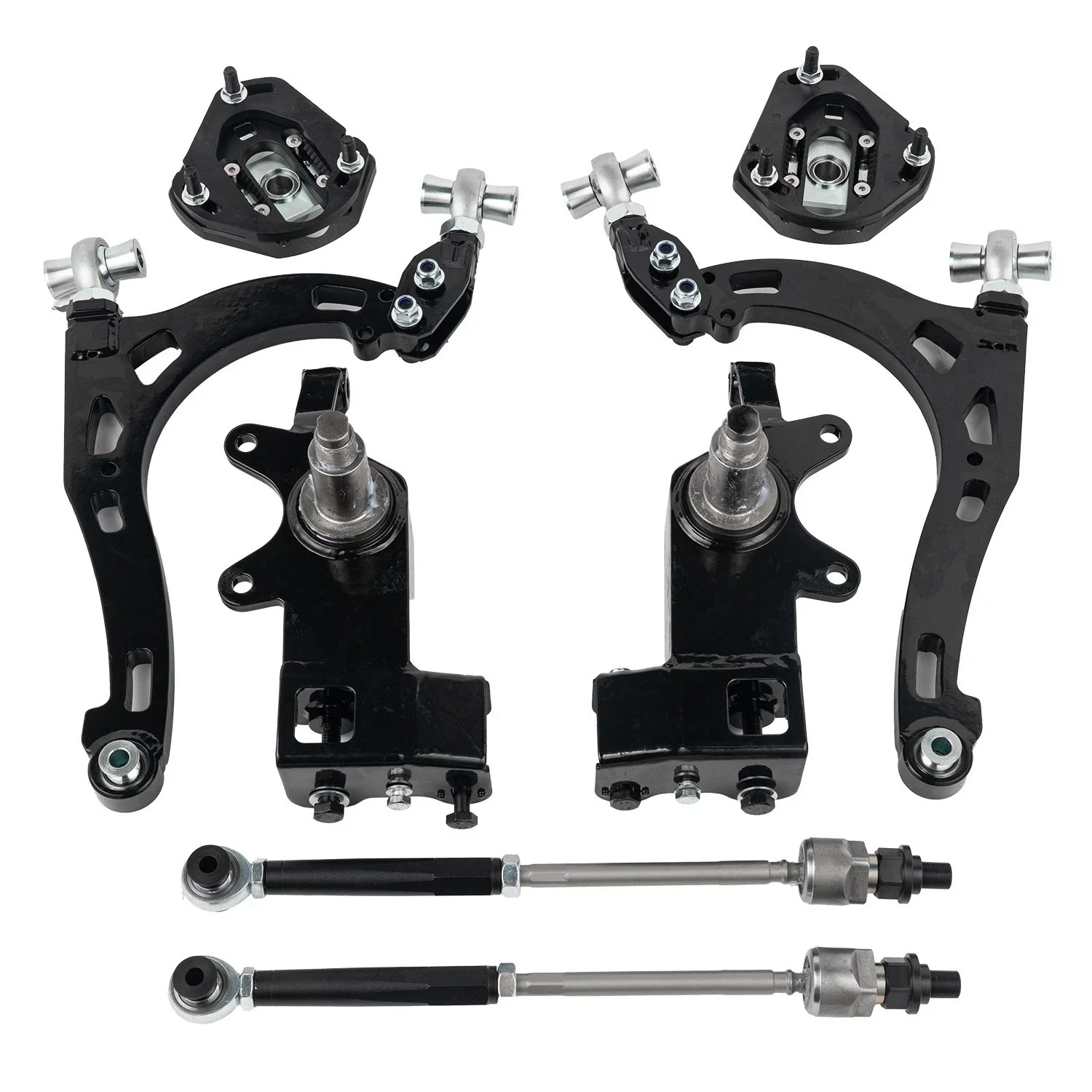 FAPO Front Steering Drift Angle Kit For Nissan S13 S14 S15 1989-2002  8 PCS PZ061310