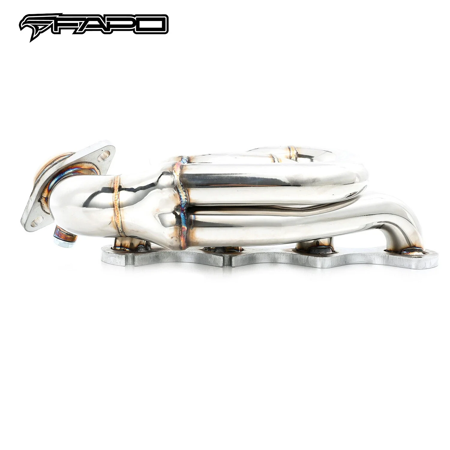 FAPO Shorty Headers for 05-10 Ford Mustang GT Shelby Bullitt Lujo 4.6L Modular FE685610 - Image 3
