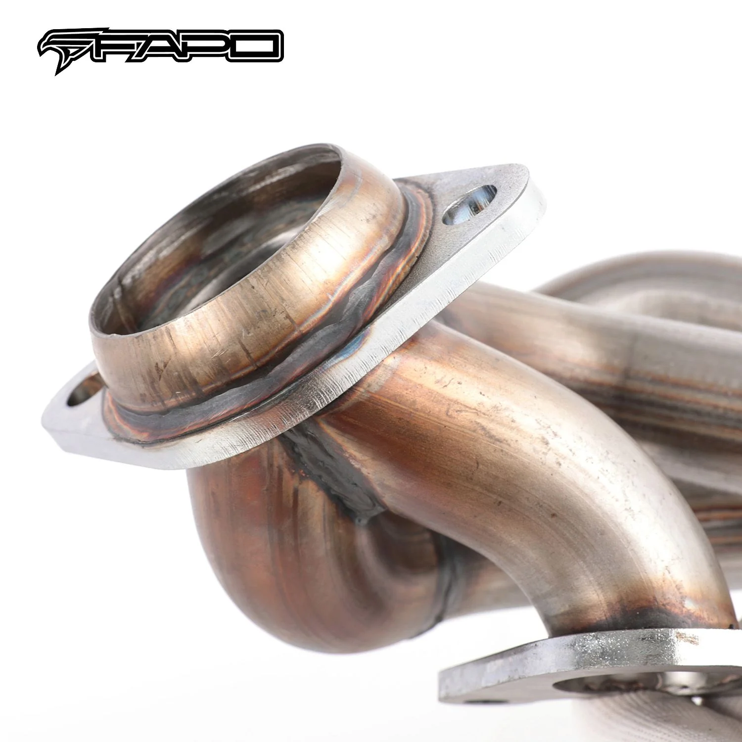 FAPO Shorty Headers for Ford F-150 11-14 5.0L V8 1-5/8  EXHAUST MANIFOLD 409SS - Image 5