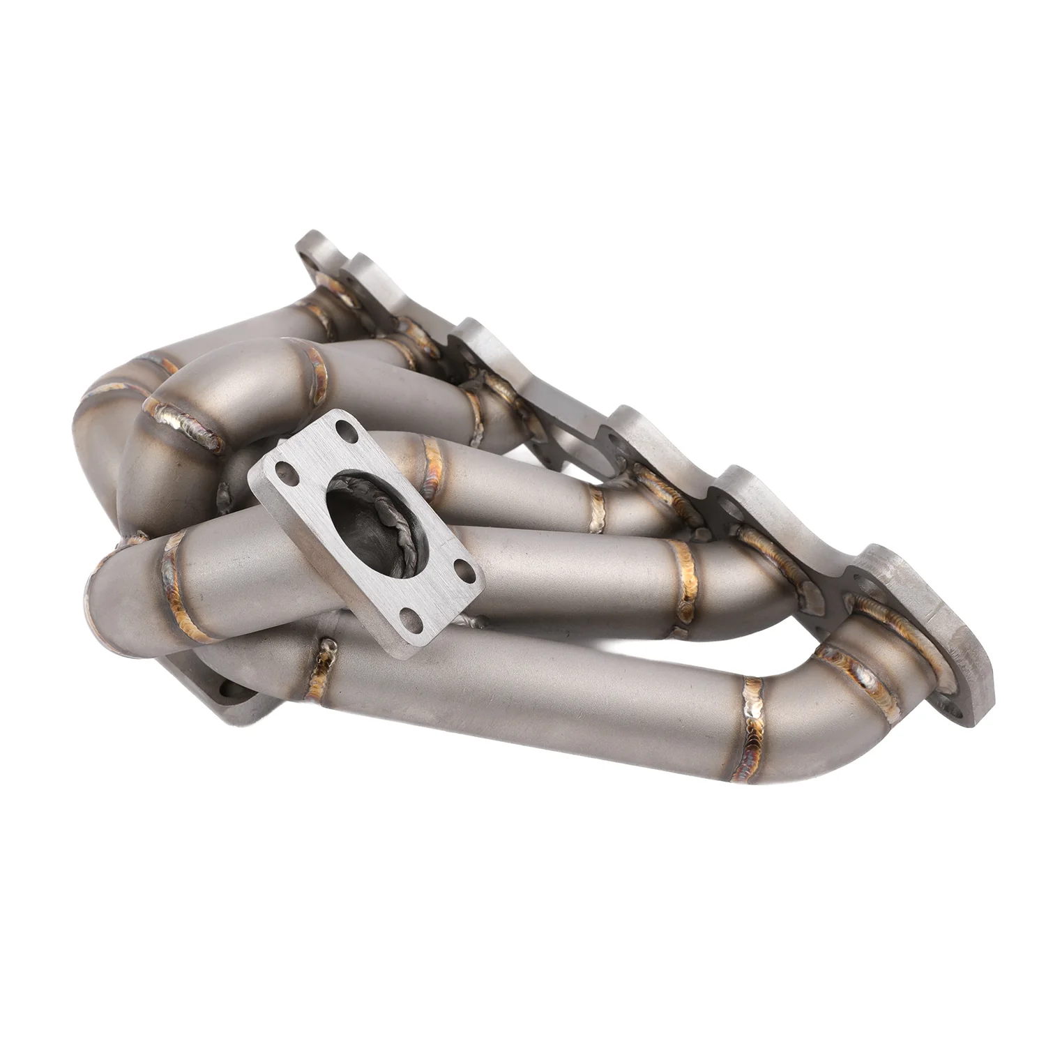 FAPO Single Turbo Manifold for Toyota Supra Mk4 JZA80 2JZ-GTE T4 SCHEDULE 40 - Image 7