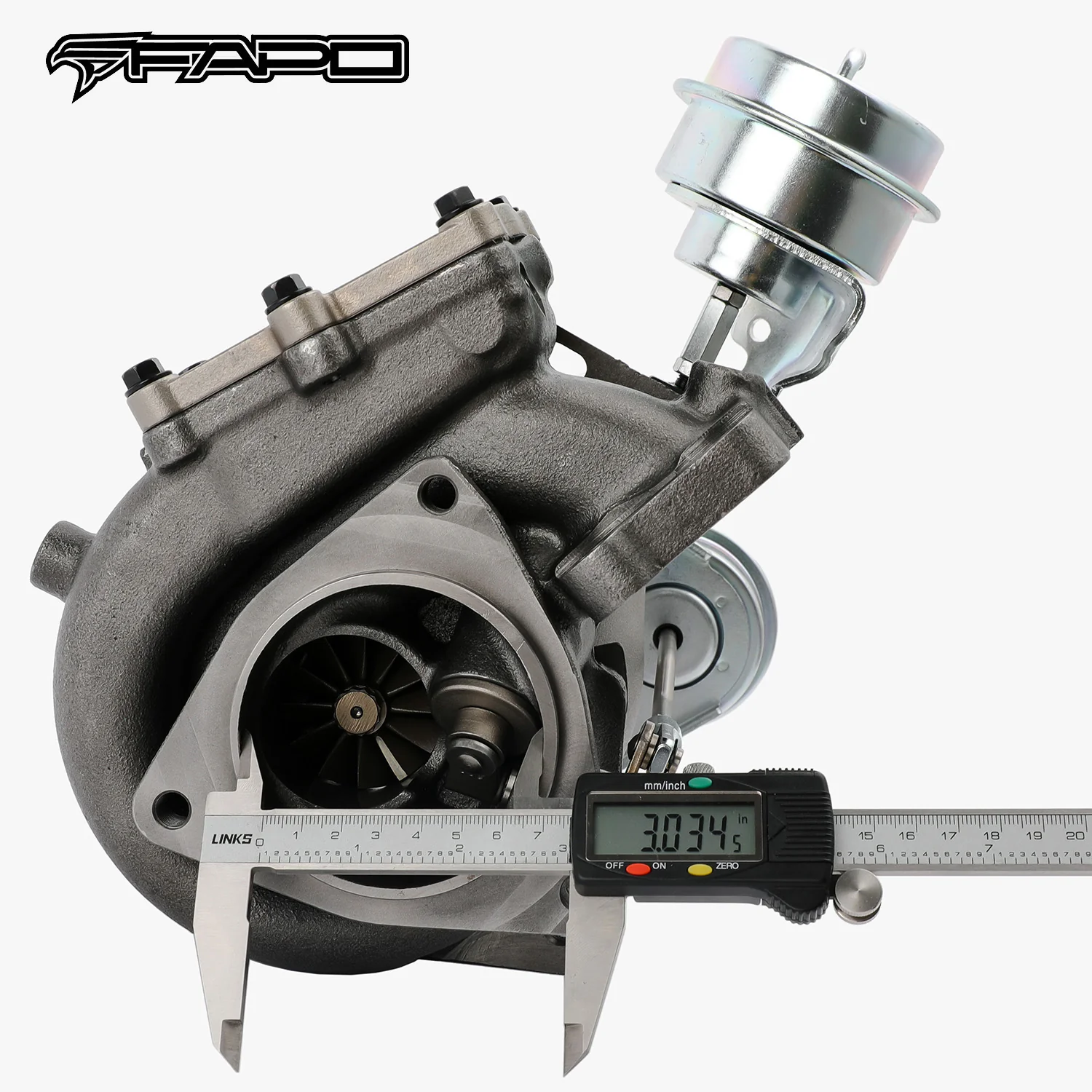 FAPO Turbo for 07-12 Acura RDX K23A1 2.3L 2300DO-VT.T Mitsubishi TD04HL 49389 - Image 4