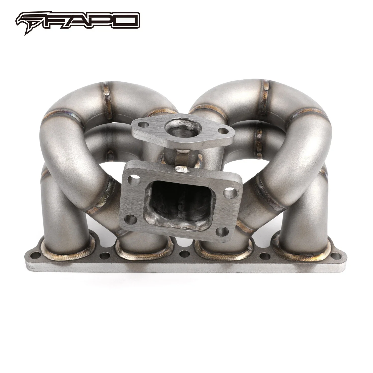 FAPO Turbo Manifold for Honda Civic del Sol CRX D15 D16 SOHC T3 38mm SCHEDULE40 - Image 5