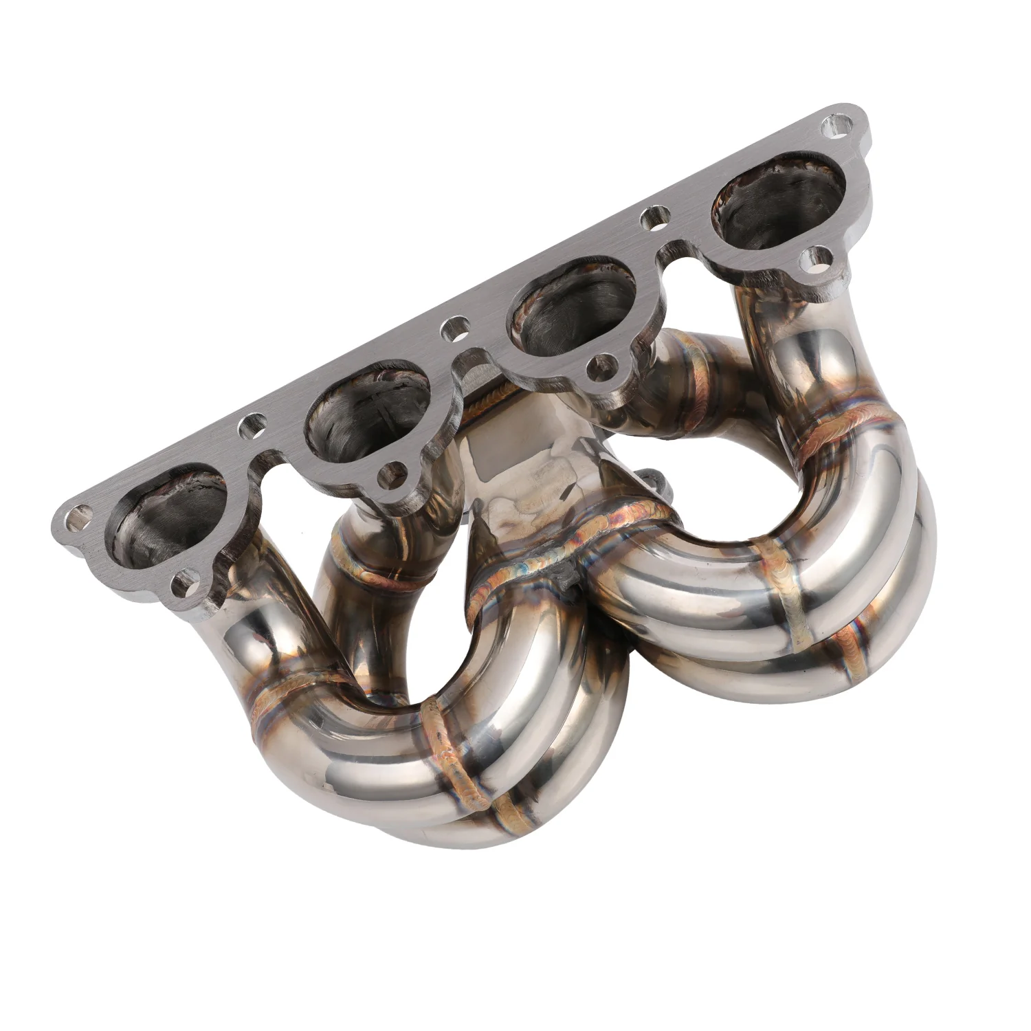 FAPO Turbo Manifold for Honda Civic del Sol CRX D15 D16 SOHC T3 38mm WG Ram Horn - Image 2