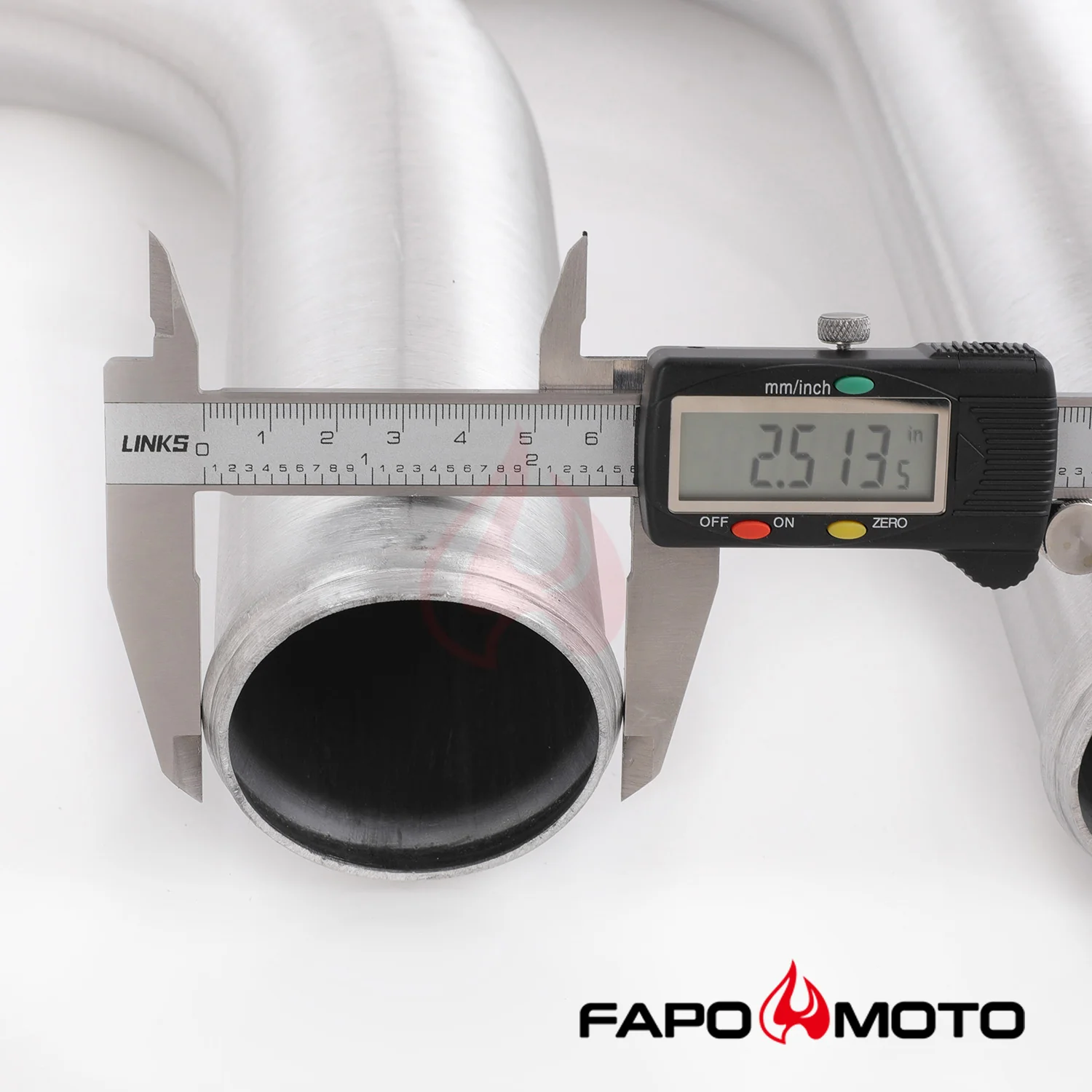 2.5in  63mm Turbo Intercooler Pipe Kit Aluminum Polished Hose Clamp DIY black Universal FE559210 - Image 8