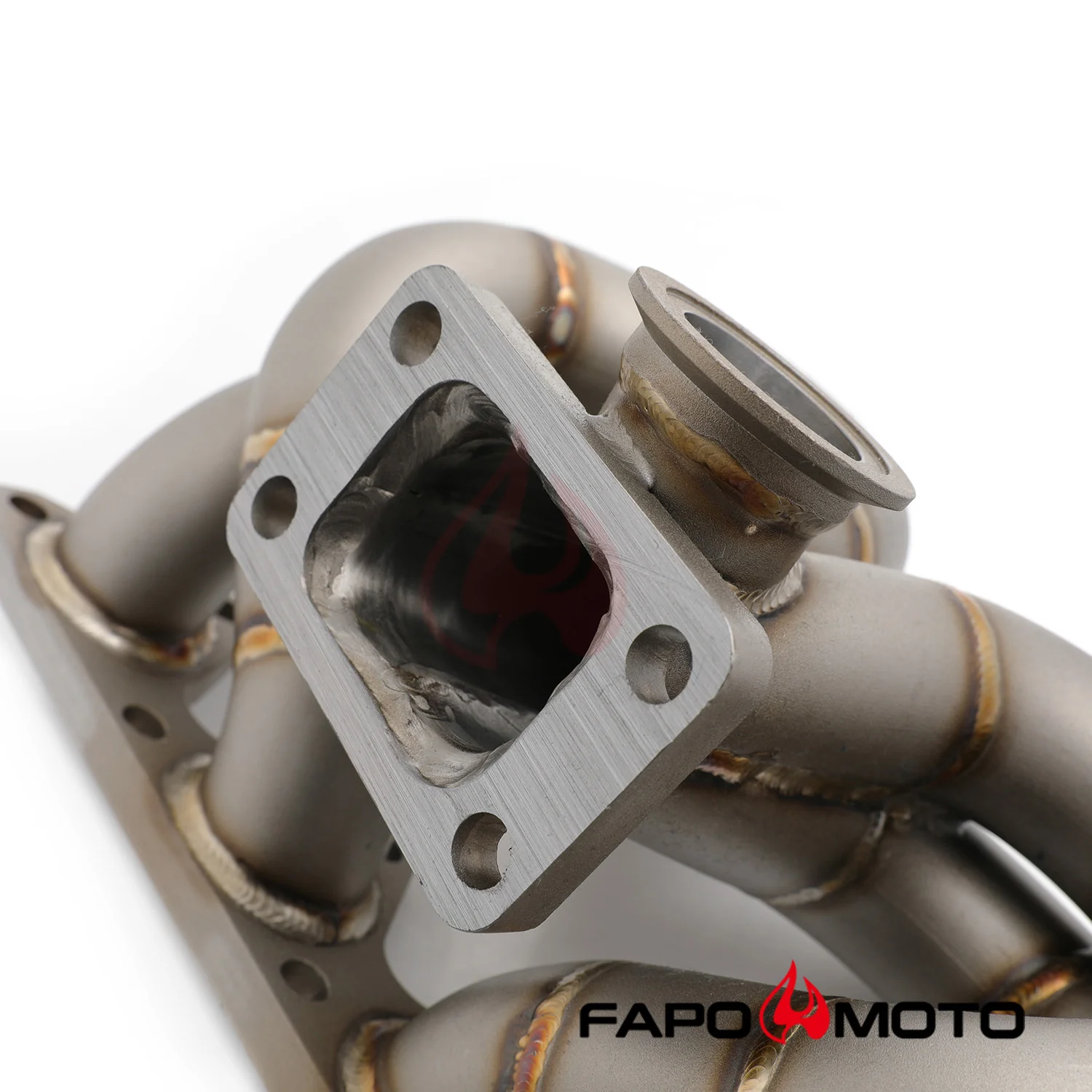 Turbo Manifold compatible with Honda Civic Acura Integra B16 B18 SCHEDULE40 T3 44mm WG FE605310 - Image 4