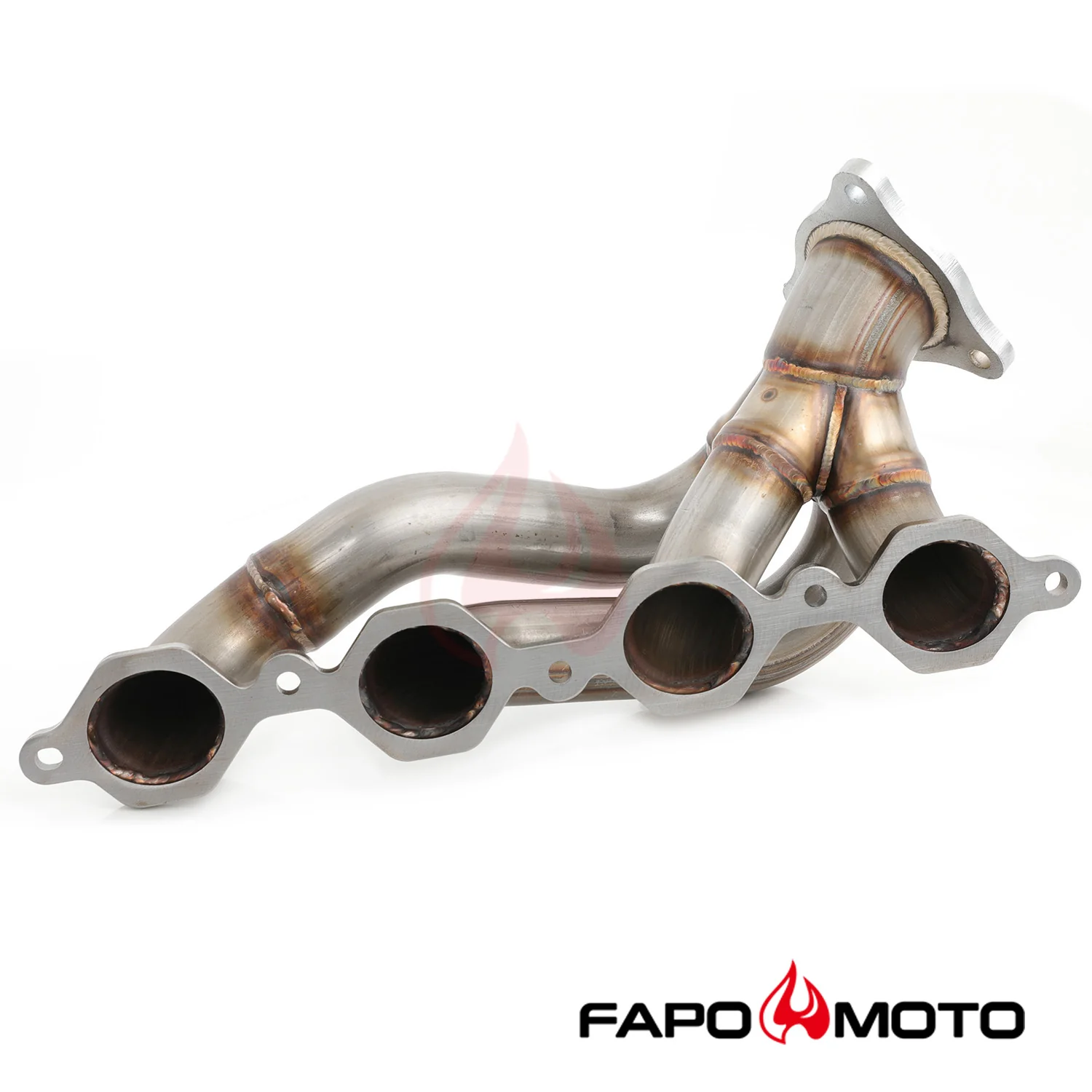 FAPO Shorty Headers for 14-18 Chevy Silverado GMC Sierra 1500 5.3L V8 1-7/8  Primary 409SS FE640160 - Image 3