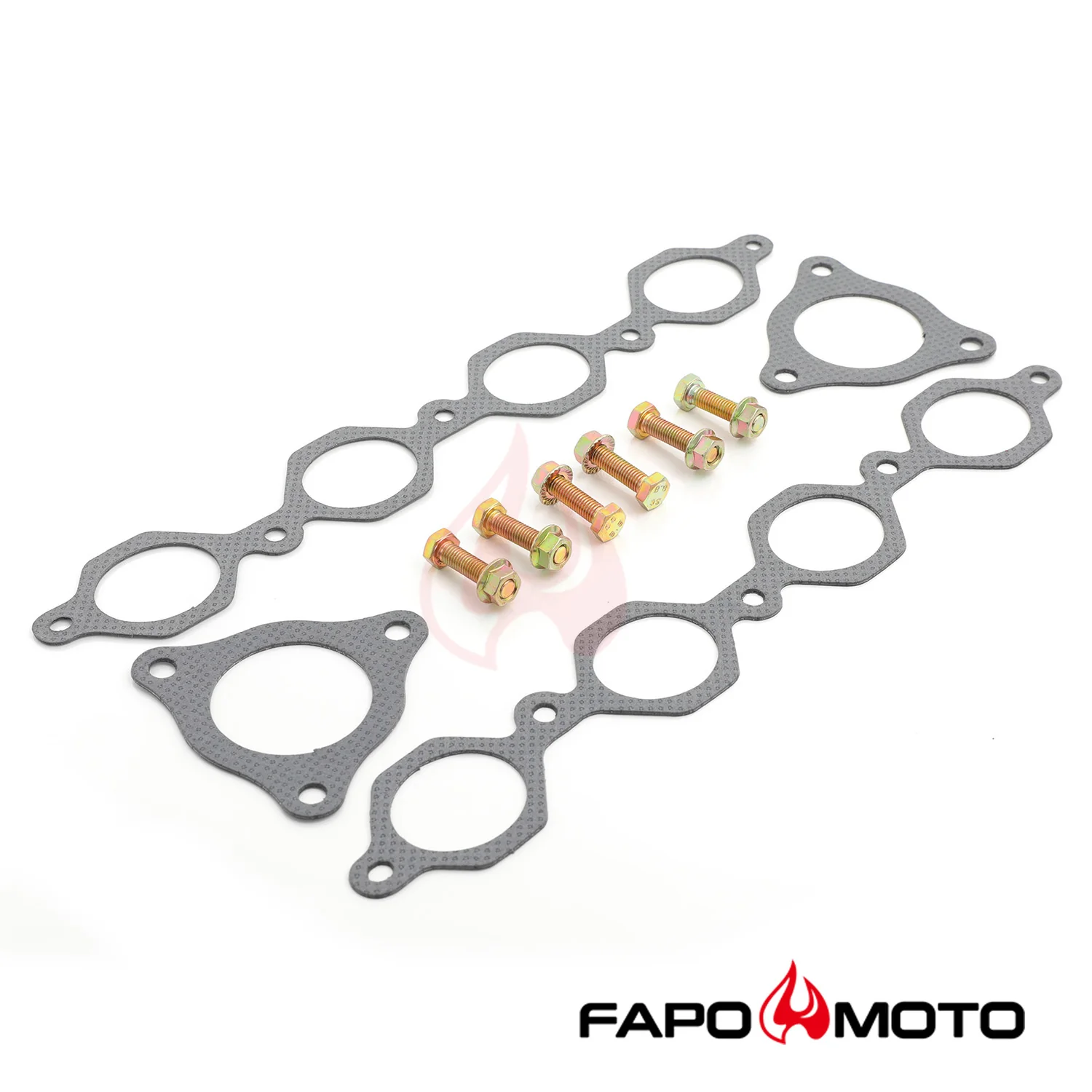 FAPO Shorty Headers for 14-18 Chevy Silverado GMC Sierra 1500 5.3L V8 1-7/8  Primary 409SS FE640160 - Image 8