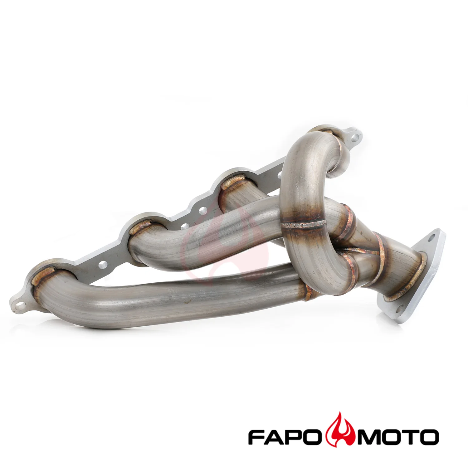 FAPO Shorty Headers for 08-13 Chevy Silverado GMC Sierra 1500  5.3L V8 1-3/4 Primary 409SS FE640170 - Image 5