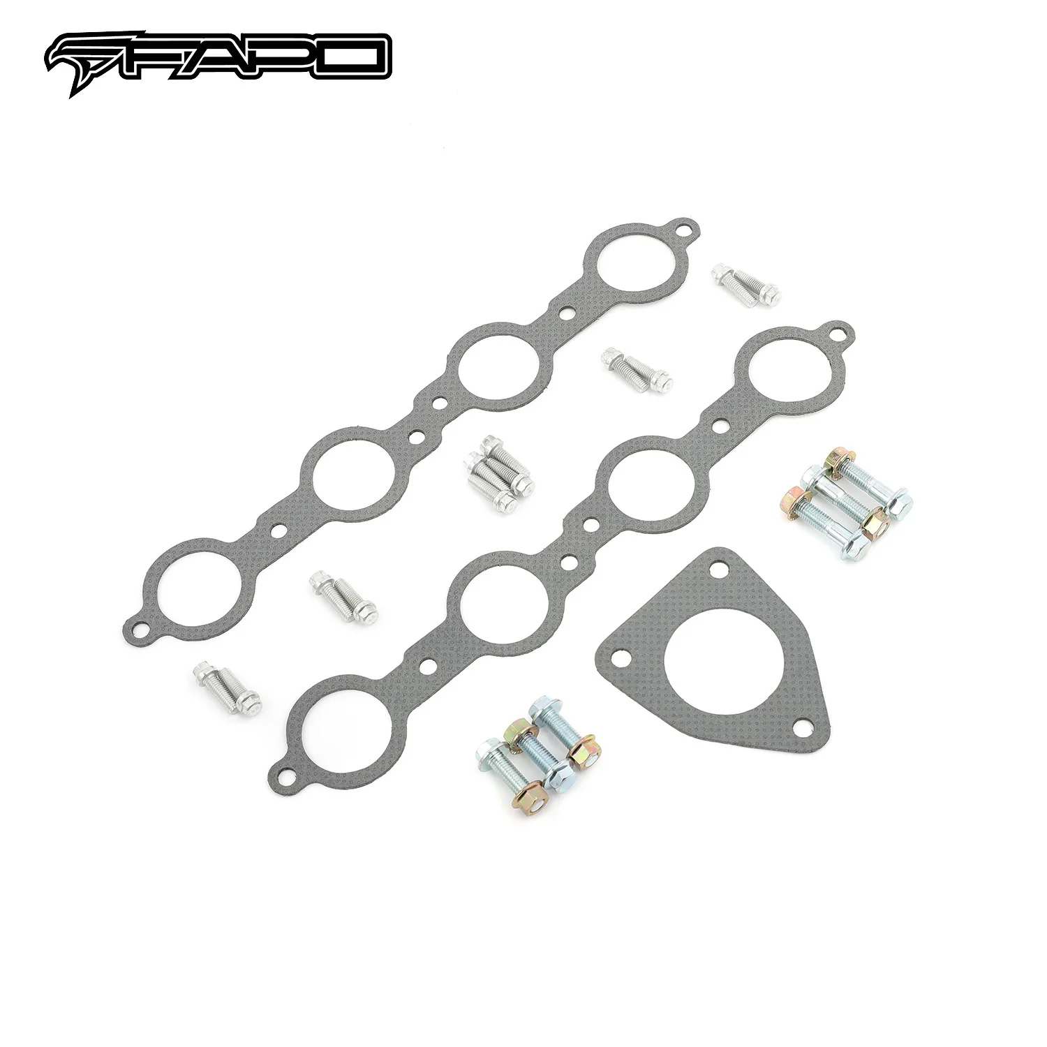 FAPO Shorty Headers for 08-13 Chevy Silverado GMC Sierra 1500  5.3L V8 1-3/4 Primary 409SS FE640170 - Image 7