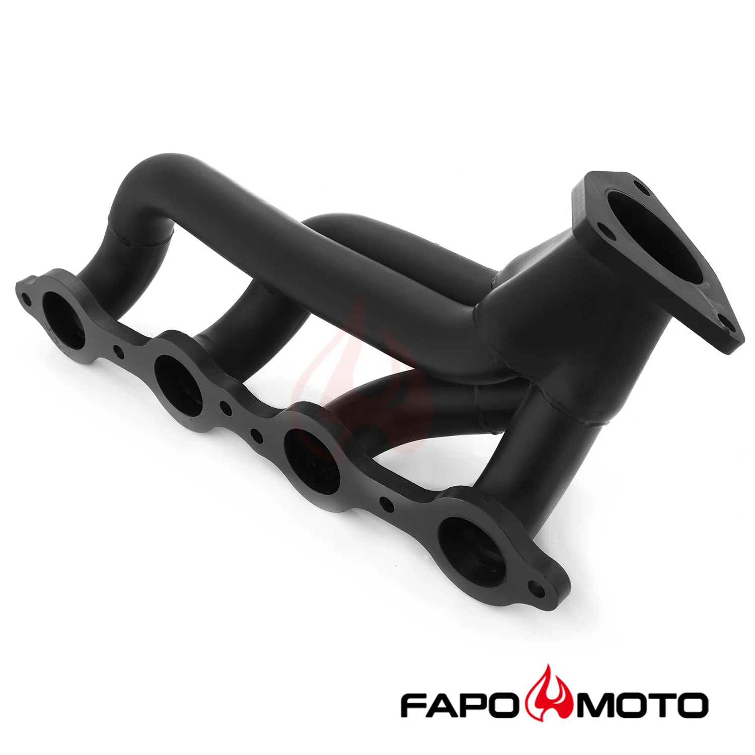 Shorty Headers compatible with 02-13 Silverado Sierra 1500 2500 Tahoe Yukon Suburban Escalade BLACK V8 304 Stainless FE696130 - Image 5