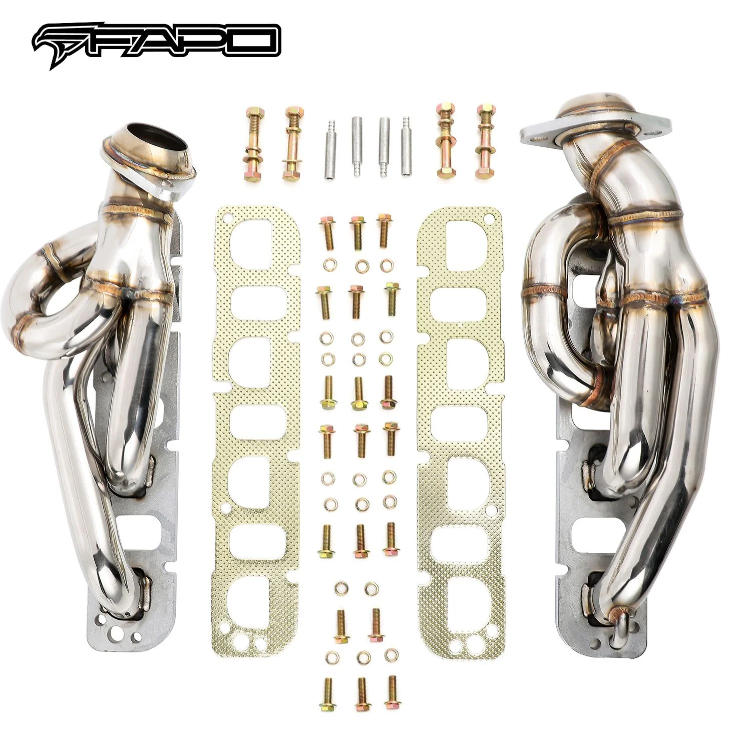 Shorty Headers Exhaust Manifold for 2009-2017 Dodge Ram 1500 Hemi V8 5.7L 345 2WD 4WD FE696410