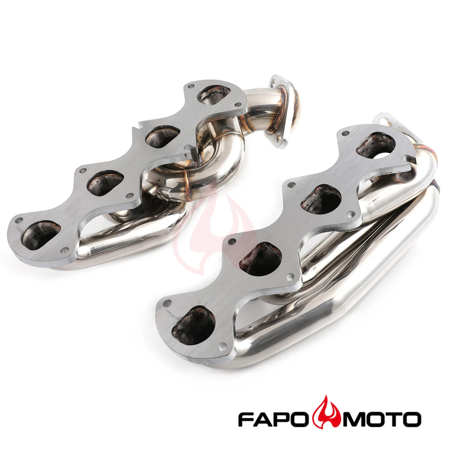 FAPO Shorty Headers for 04-10 Ford F150 XL XLT FX4 Lariat King Ranch 5.4L 330 V8 FE696510 - Image 4