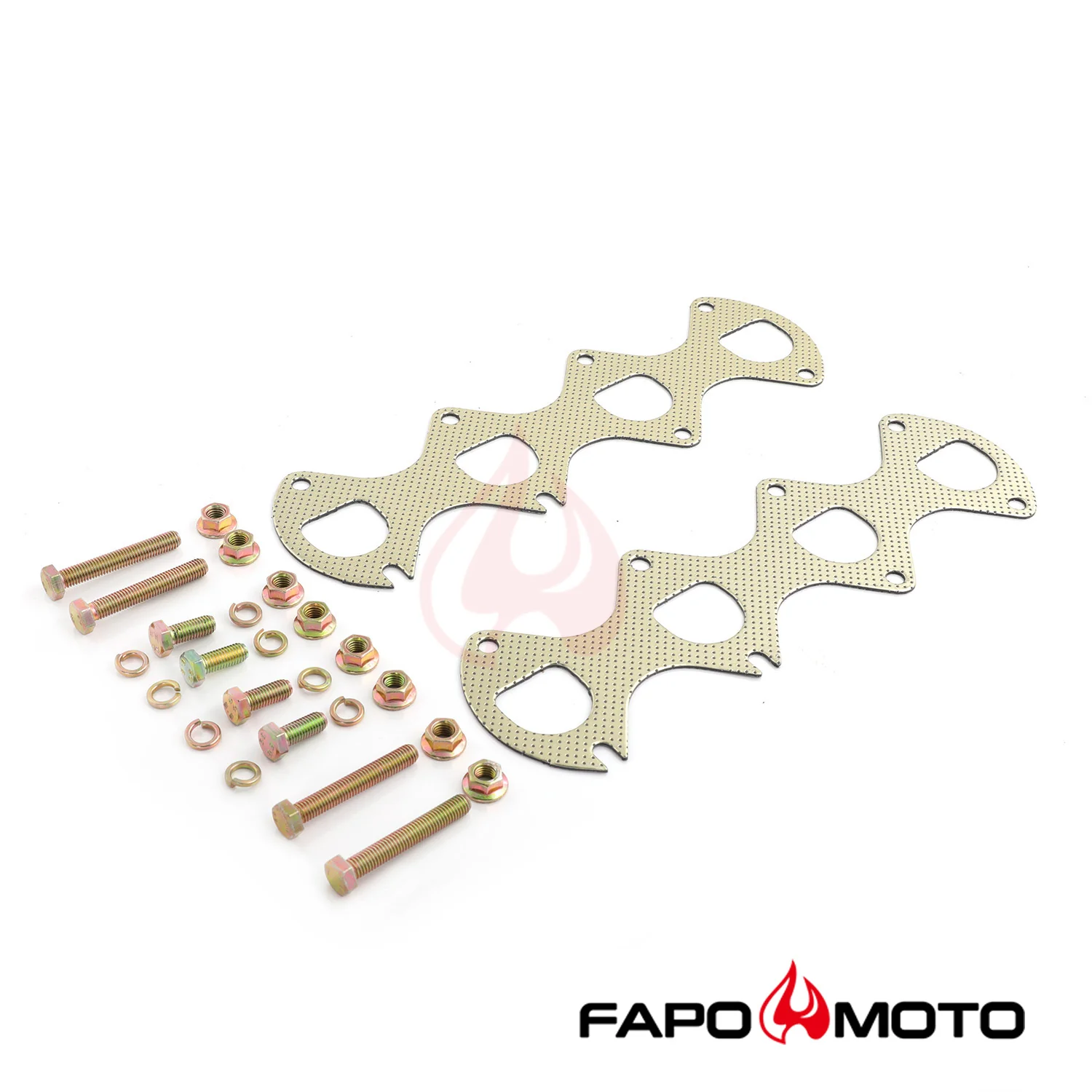 FAPO Shorty Headers for 04-10 Ford F150 XL XLT FX4 Lariat King Ranch 5.4L 330 V8 FE696510 - Image 8