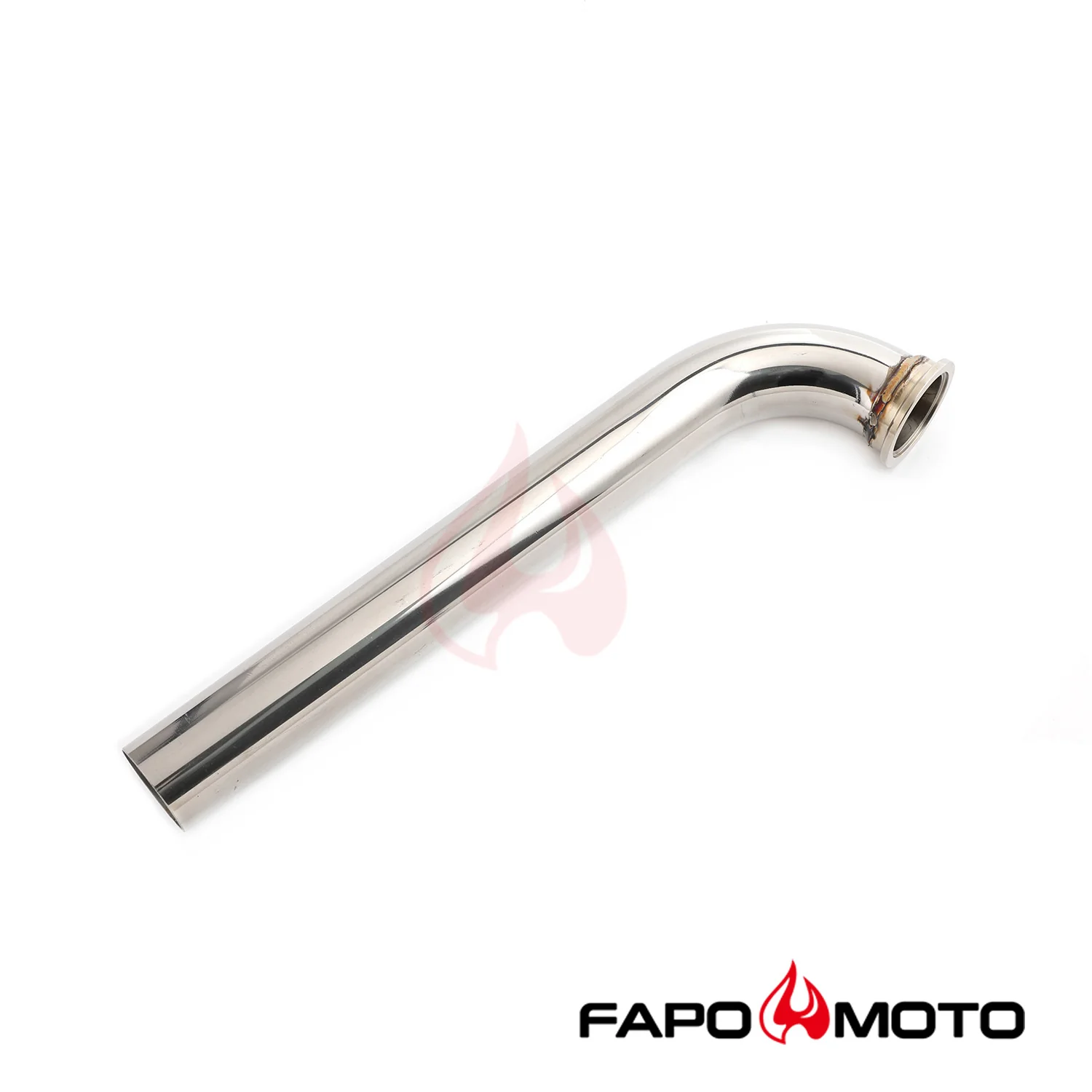 Universal Dump Pipe 1.75  304SS V-Band Flanged for 44mm 60mm Wastegate FE790310 - Image 5