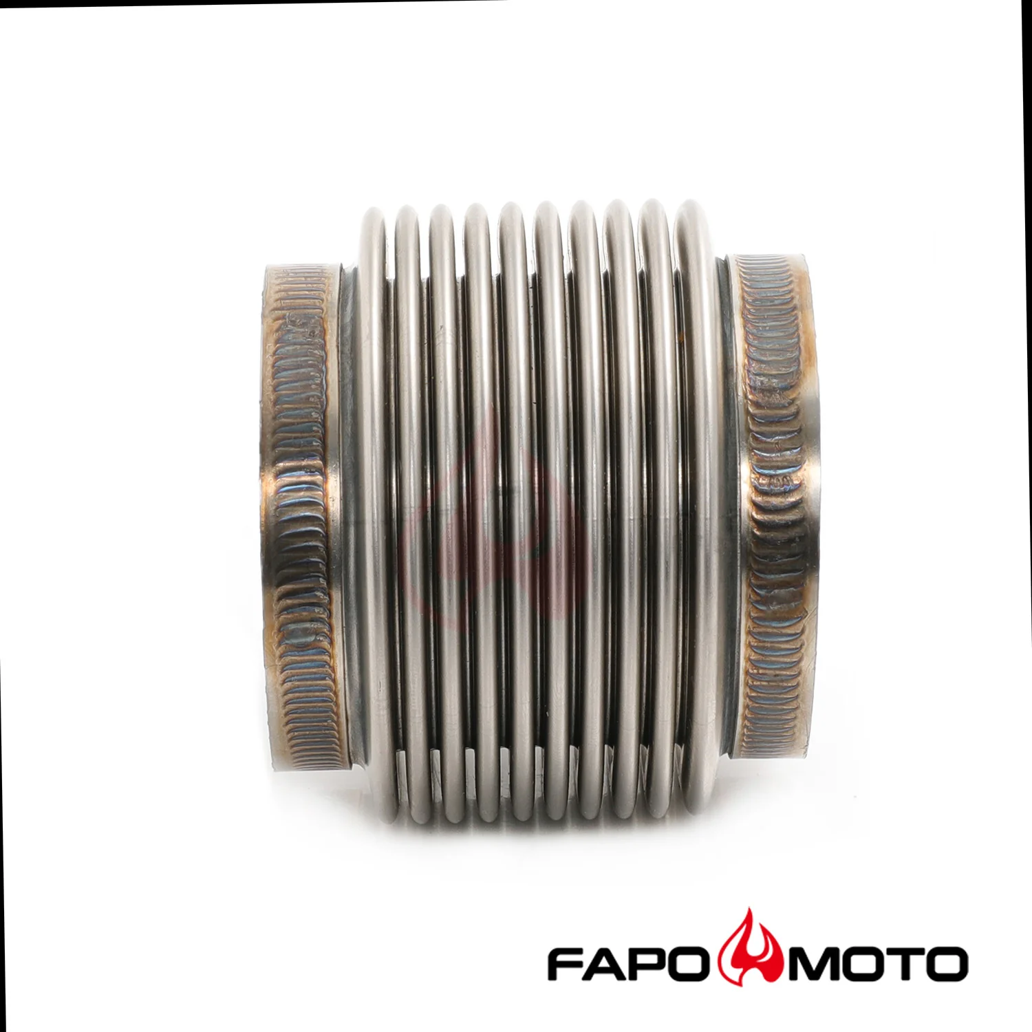2.25  ID T304 SS EXHAUST FLEX BELLOWS 2.55  Long Flex Joint Pipe ULTRA STRONG FE902310 - Image 5