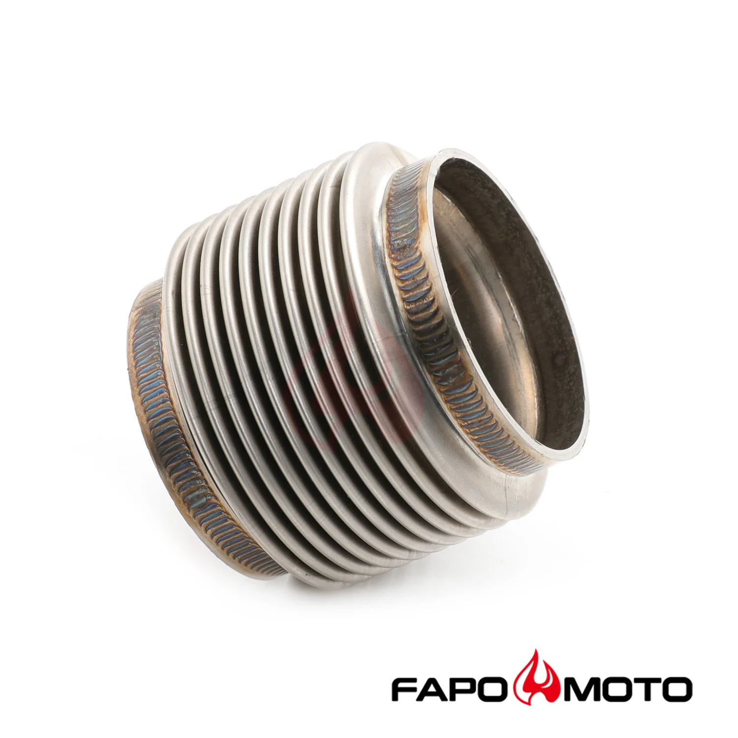 2.25  ID T304 SS EXHAUST FLEX BELLOWS 2.55  Long Flex Joint Pipe ULTRA STRONG FE902310 - Image 7