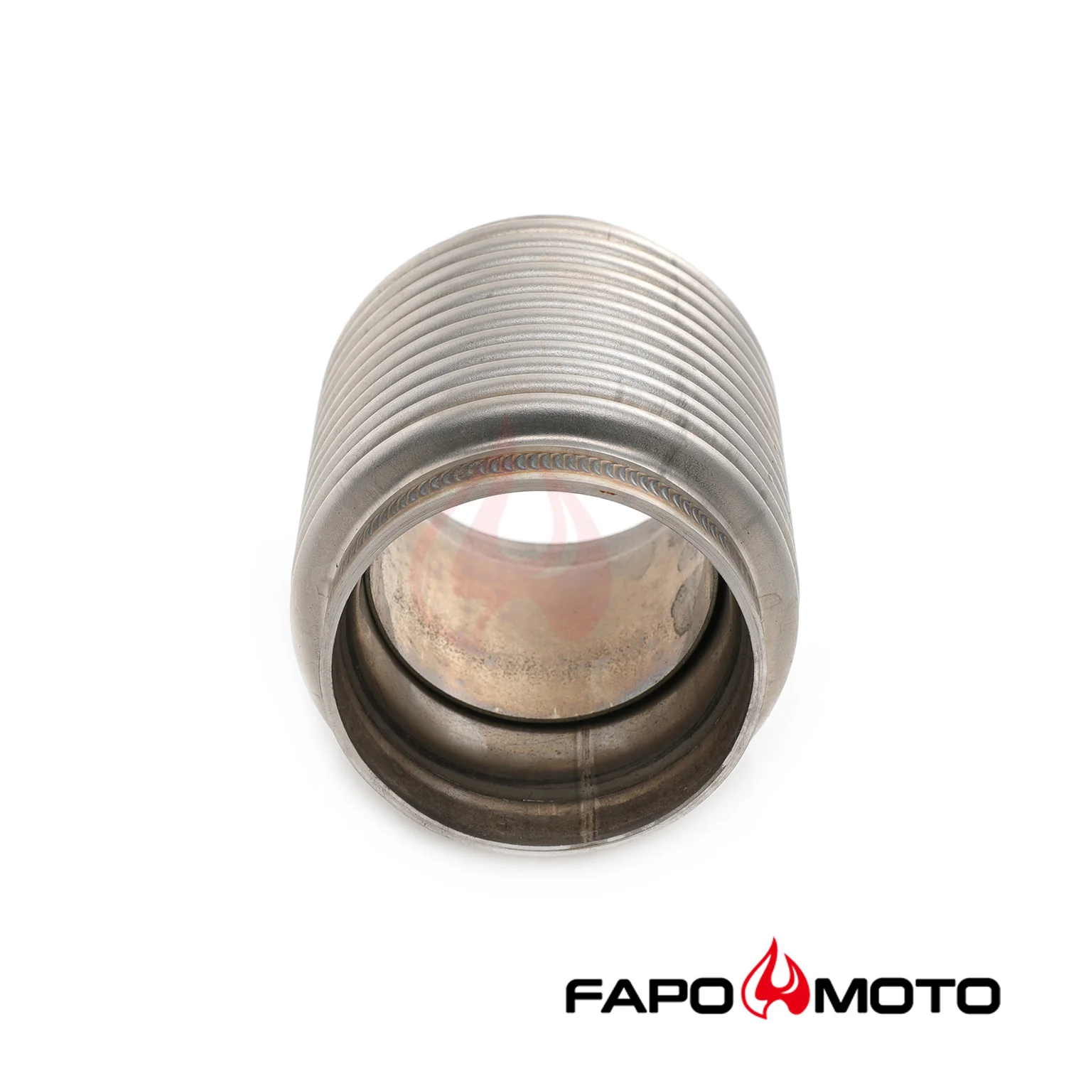 2.75   ID T304 SS EXHAUST FLEX BELLOWS 4  Long Flex Joint Pipe ULTRA STRONG FE902810 - Image 4