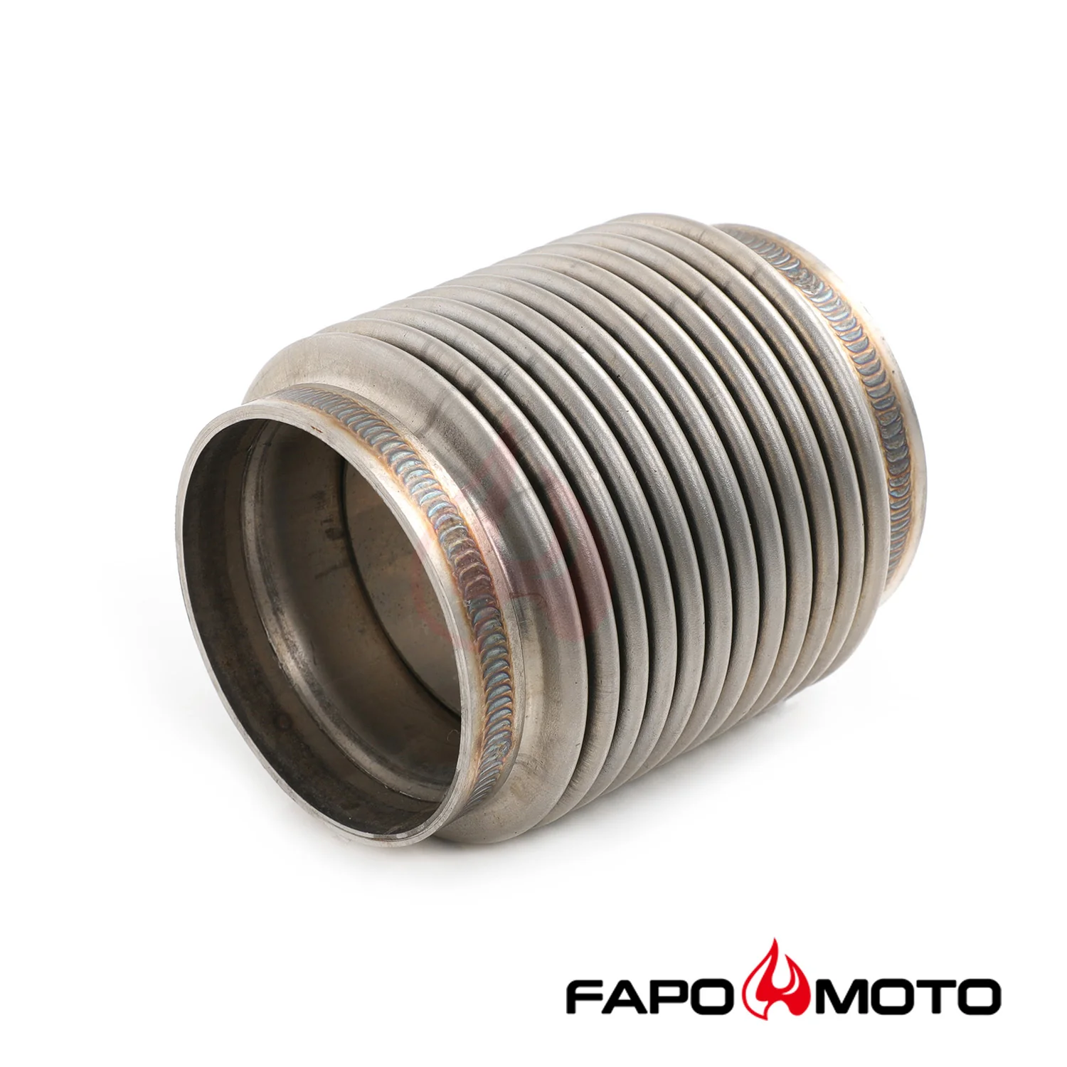 2.75   ID T304 SS EXHAUST FLEX BELLOWS 4  Long Flex Joint Pipe ULTRA STRONG FE902810 - Image 5