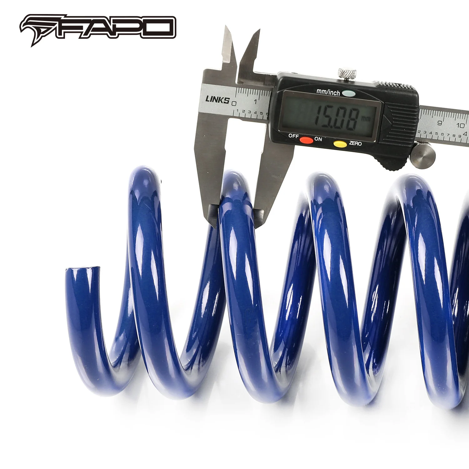 Lowering Springs compatible with Dodge Challenger 08-21 1.5 F/1.5 R V6 V8 BLUE 1.5  Drop FL069510 - Image 5