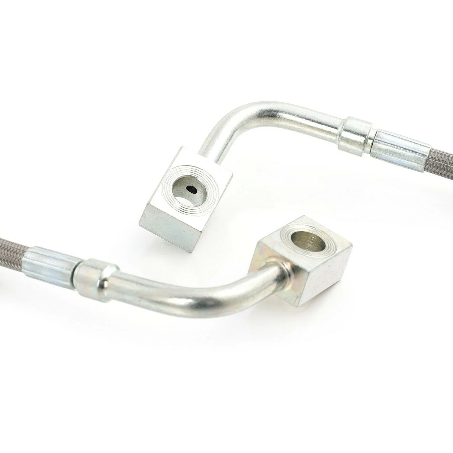 FRONT Extended Brake Line for 07-18 Jeep Wrangler JK 2-6  lift - Image 4