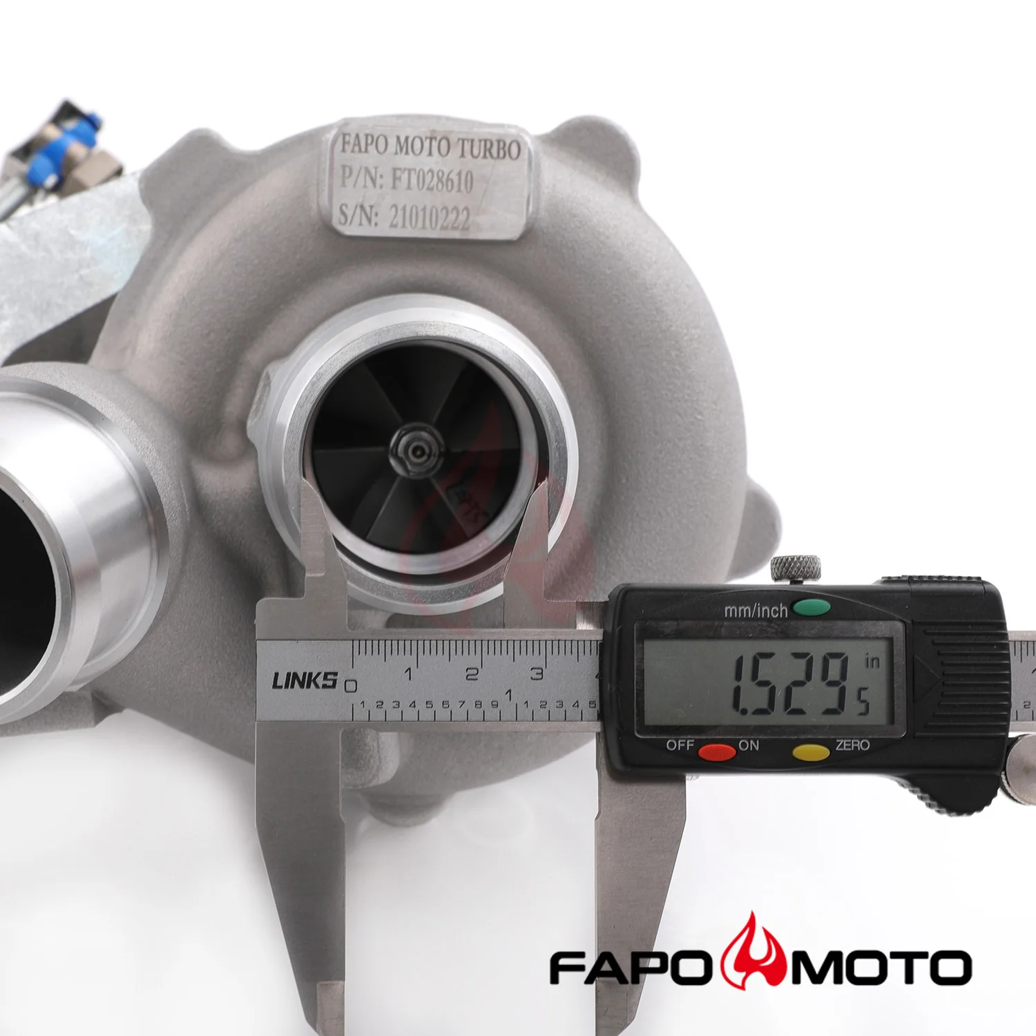FAPO Twin Turbos compatible with 2013-2016 Ford F-150 Pickup Expedition Transit Navigator 3.5L V8 K03 0469 0470 FT028610+FT028710 - Image 3