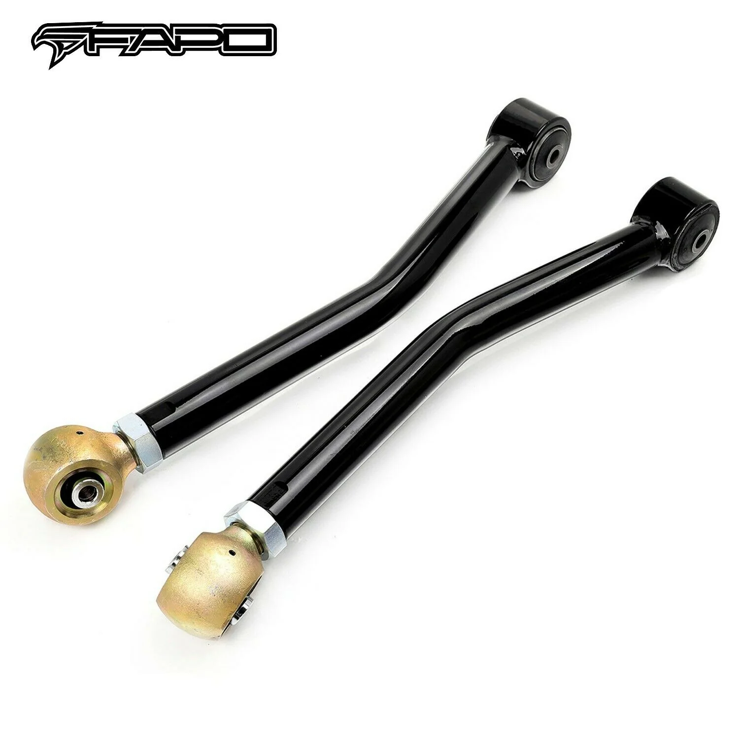 Front Adjustable Control Arms For Jeep Wrangler 07-18 JK 0-6 in Lift Kit 4 Pcs FZ060110+FZ060130 - Image 2