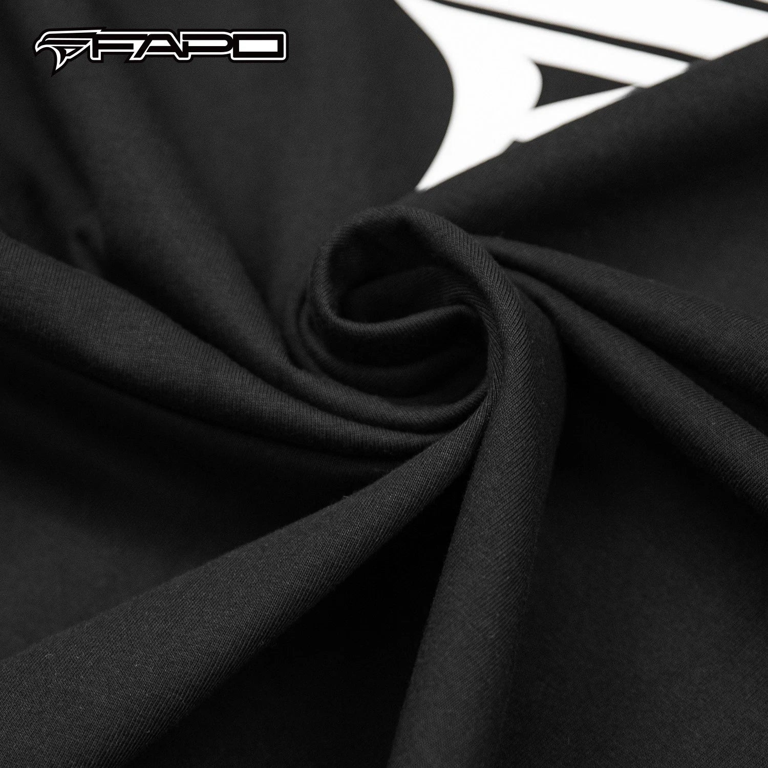 Official FAPO MOTO Adult Black T-Shirt - Image 6