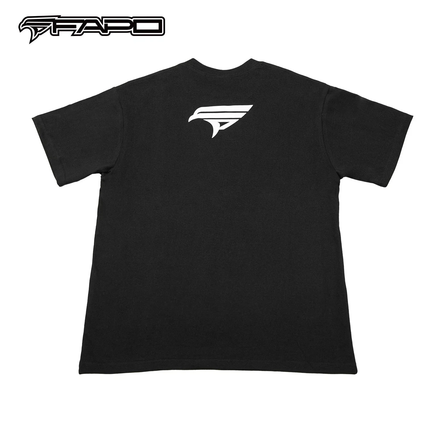Official FAPO MOTO Adult Black T-Shirt - Image 7