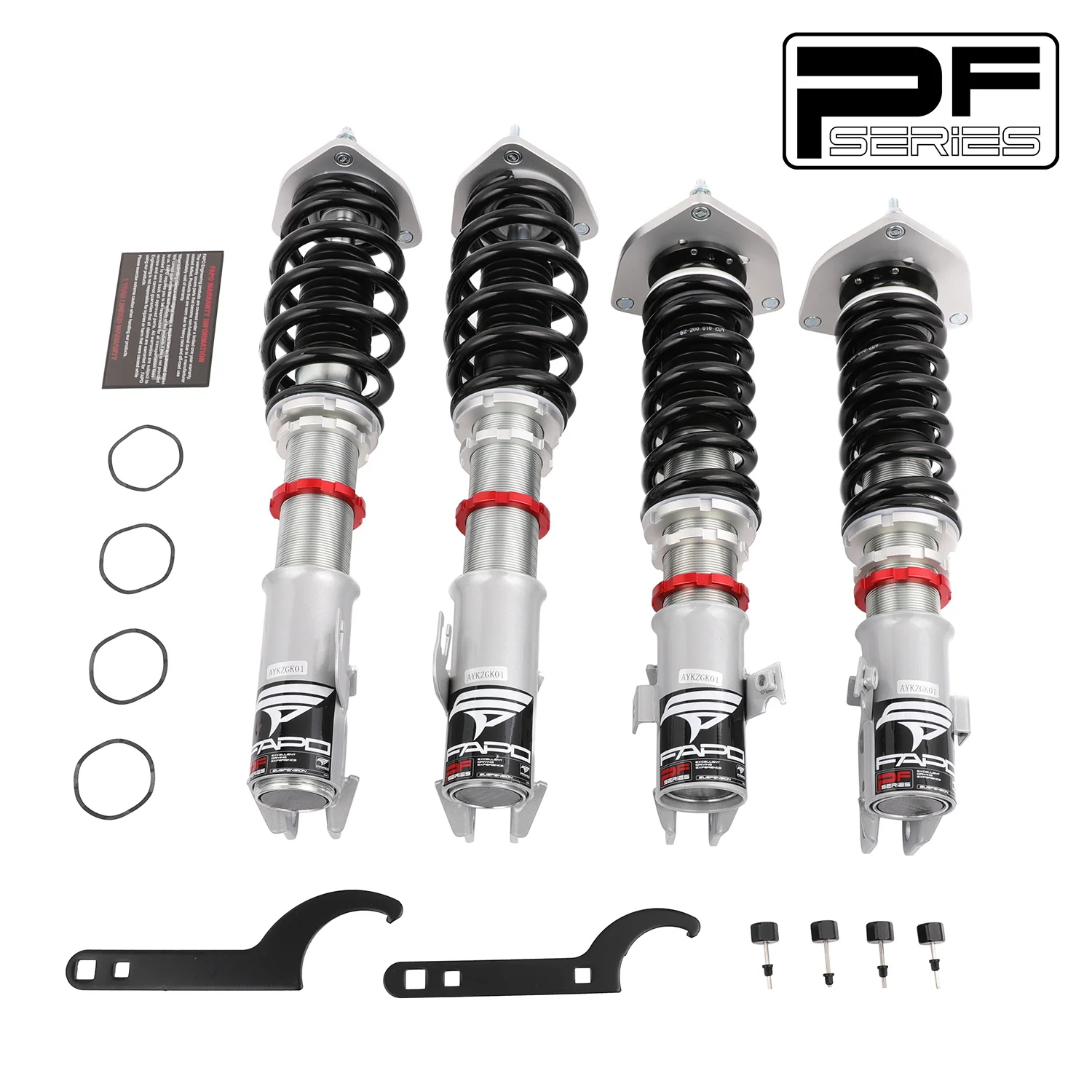 32-Level Damping Coilover for Subaru Impreza 1st Gen WRX/WRX STI GC/GC8 1993-2001 PF000320 - Image 4