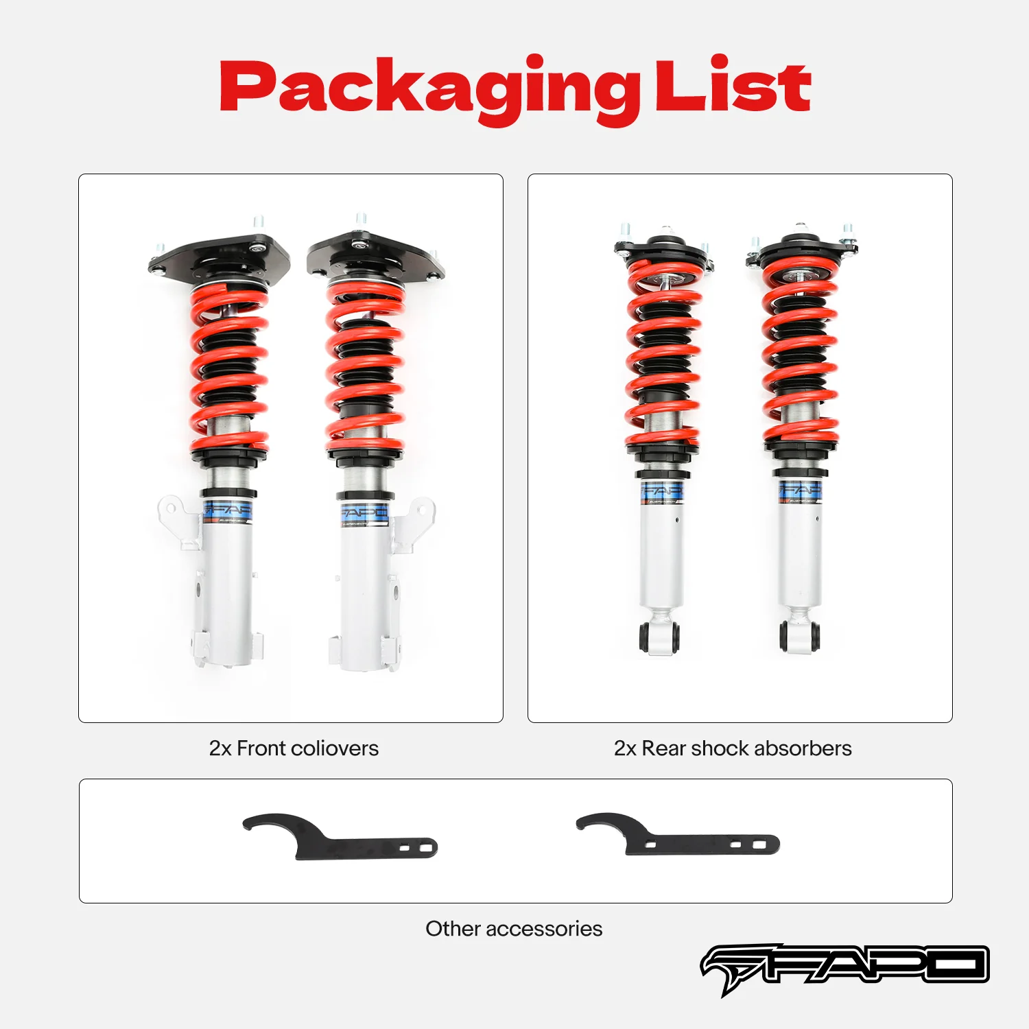 Coilover for Mitsubishi Eclipse 2000-2005 PS013810 - Image 9