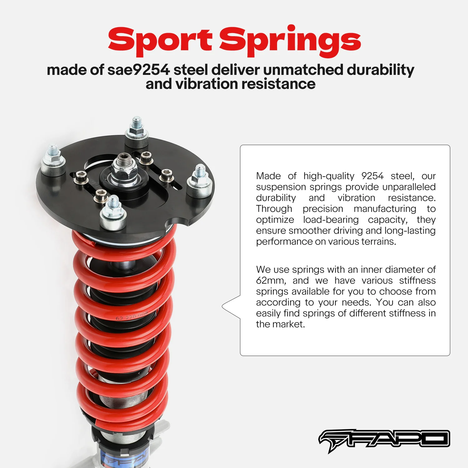 Coilover for Ford Mustang 5th Gen S197 2005-2014 PS017310 - Image 5